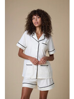 KIP Sleepwear KIP Sleepwear - Luxe Stretch Cotton Short Set