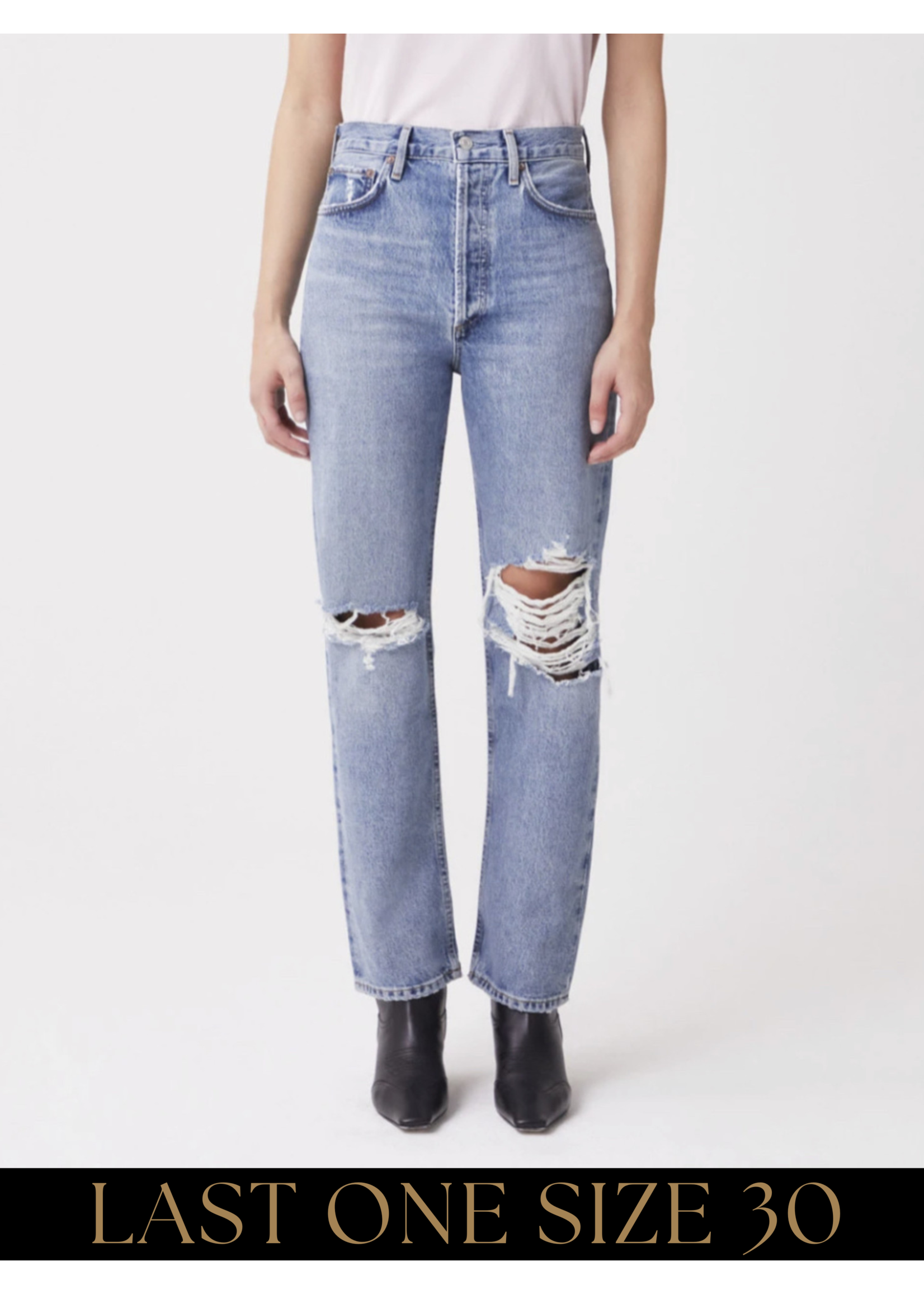 AGOLDE AGOLDE - 90's Pinch Waist High Rise Straight