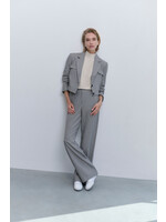 YAYA Yaya - Woven Wide Leg Pant | Feather Grey