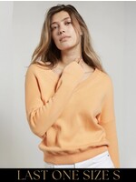 YAYA Yaya - Boxy V-Neck Sweater Long Sleeves