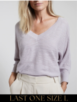 YAYA Yaya - Batwing V-neck Sweater