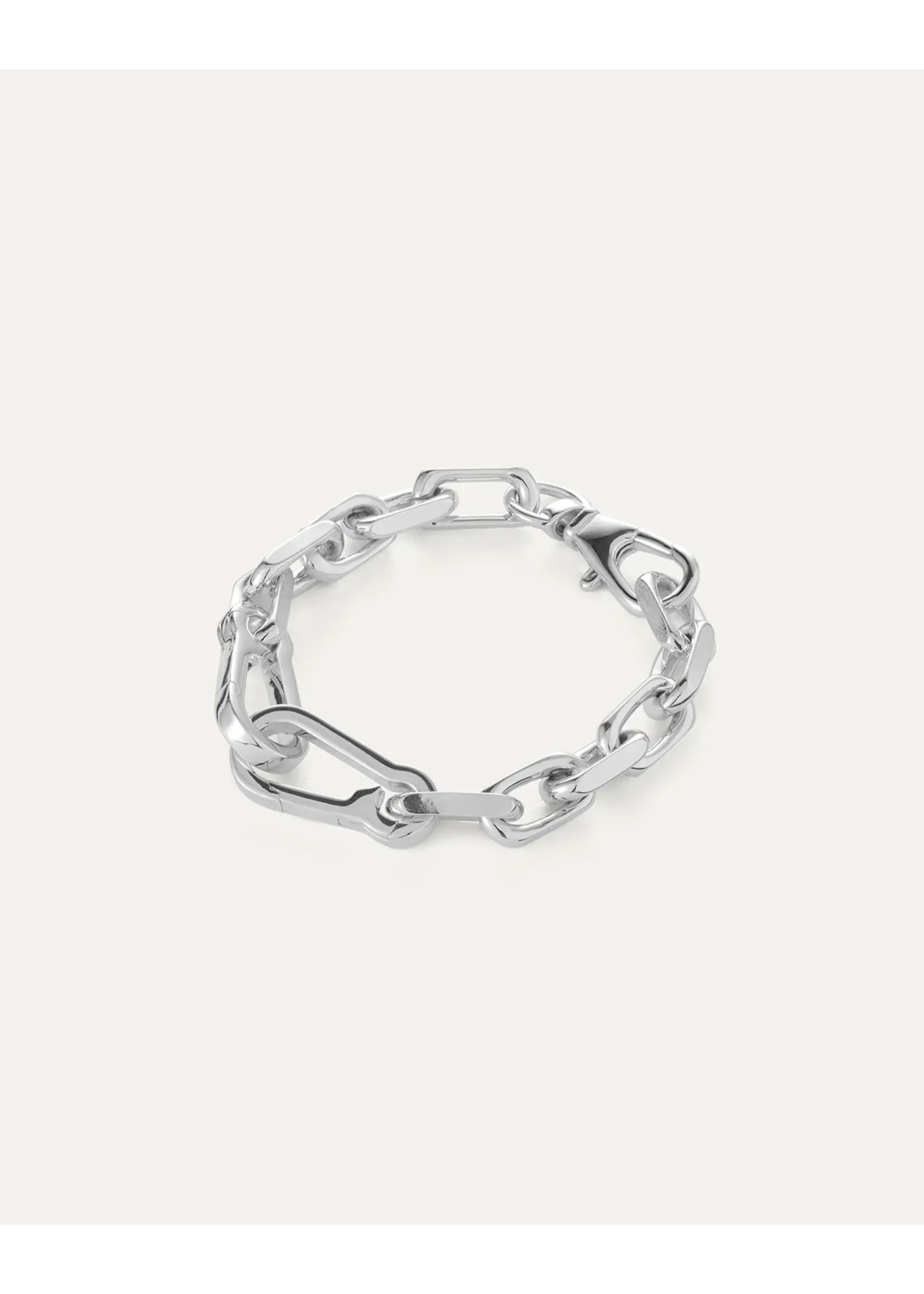 Jenny Bird Jenny Bird - Padlock Heart Chain Bracelet