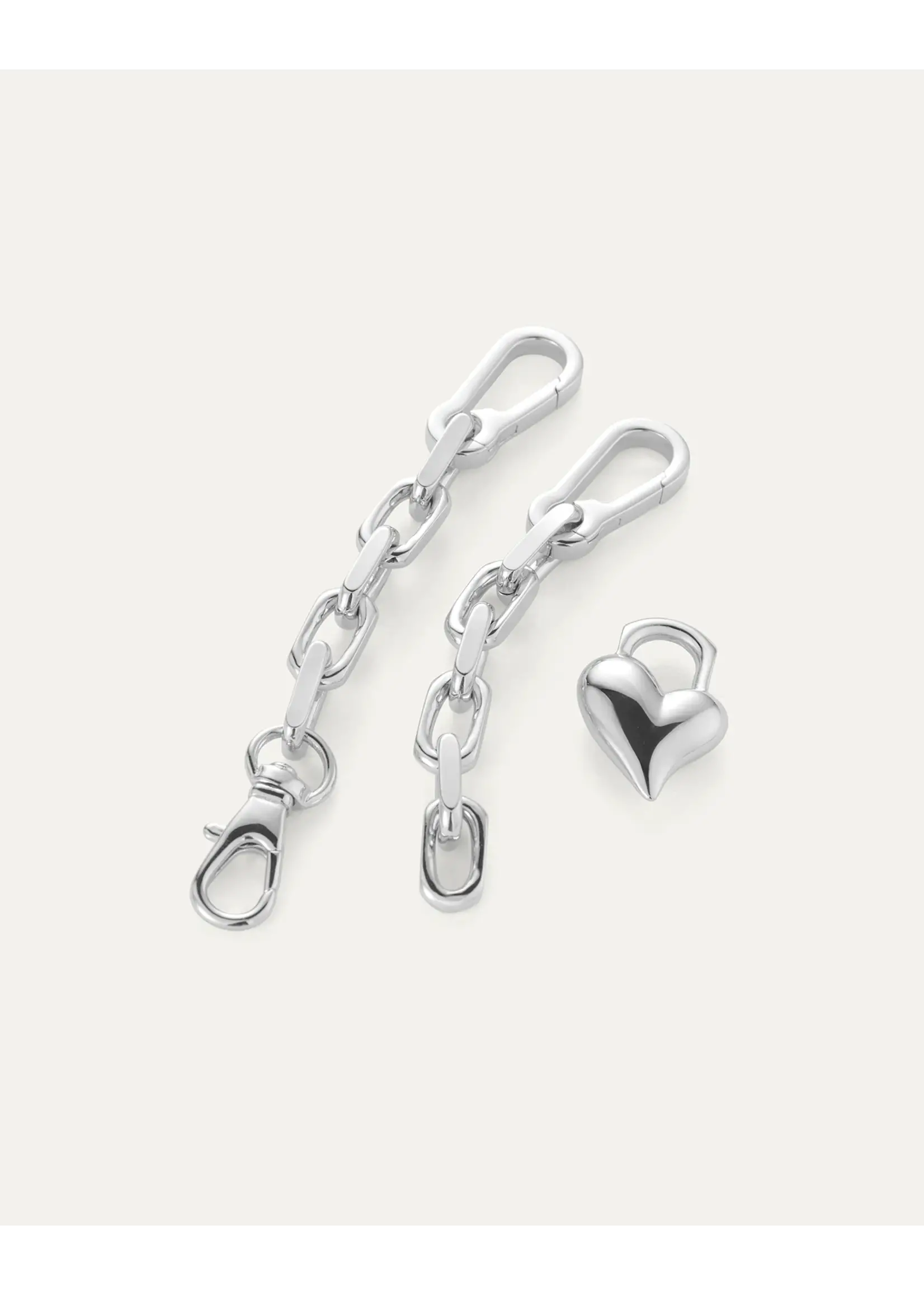 Jenny Bird Jenny Bird - Padlock Heart Chain Bracelet