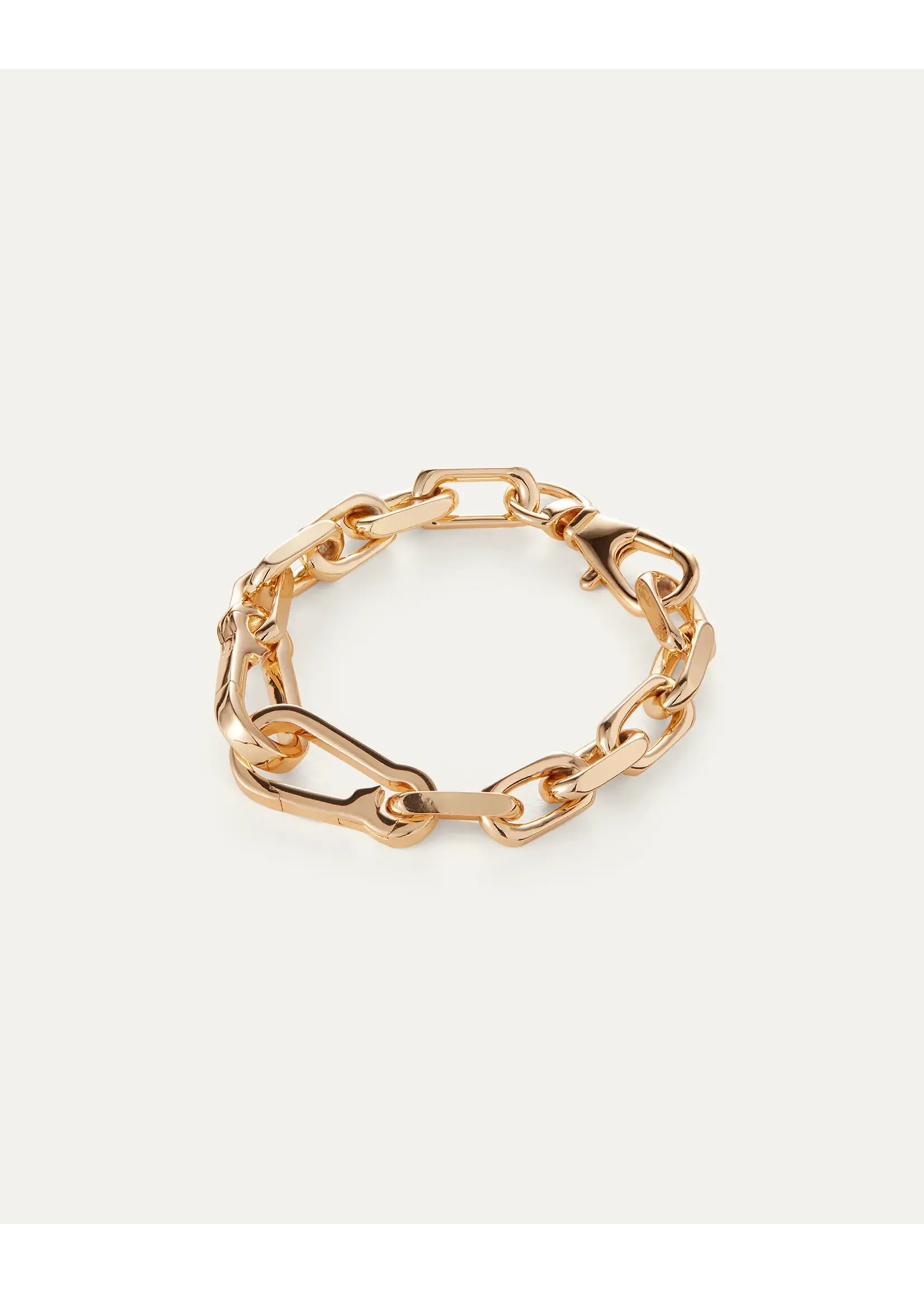 Jenny Bird Jenny Bird - Padlock Heart Chain Bracelet