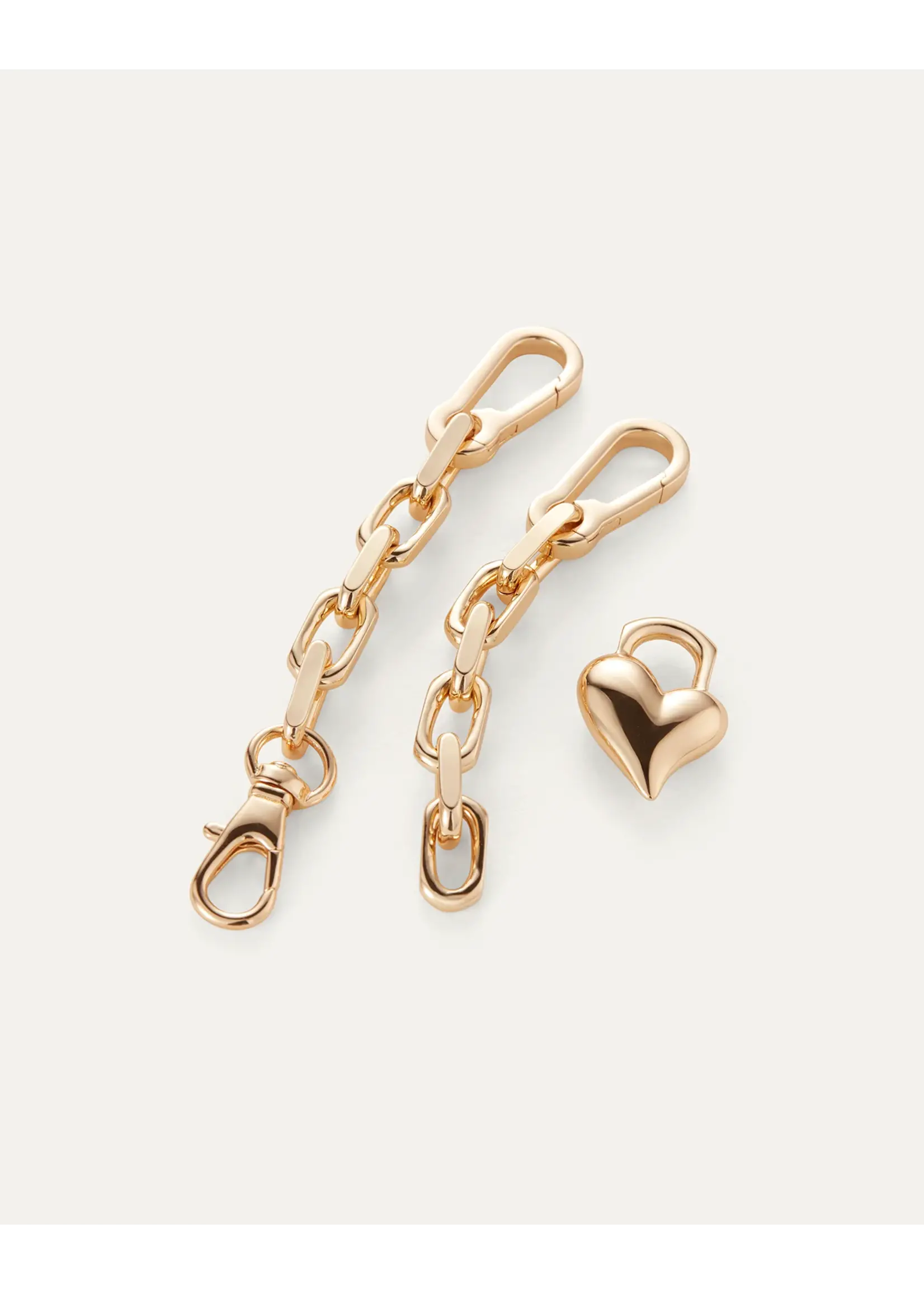 Jenny Bird Jenny Bird - Padlock Heart Chain Bracelet