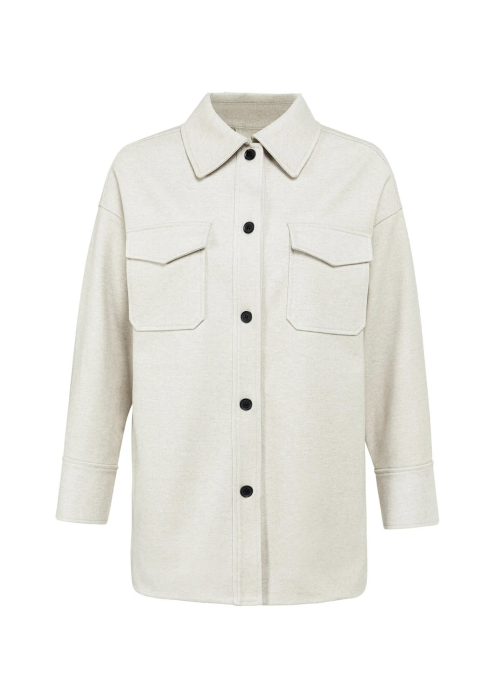 YAYA YAYA - Oversized Shacket with Pockets
