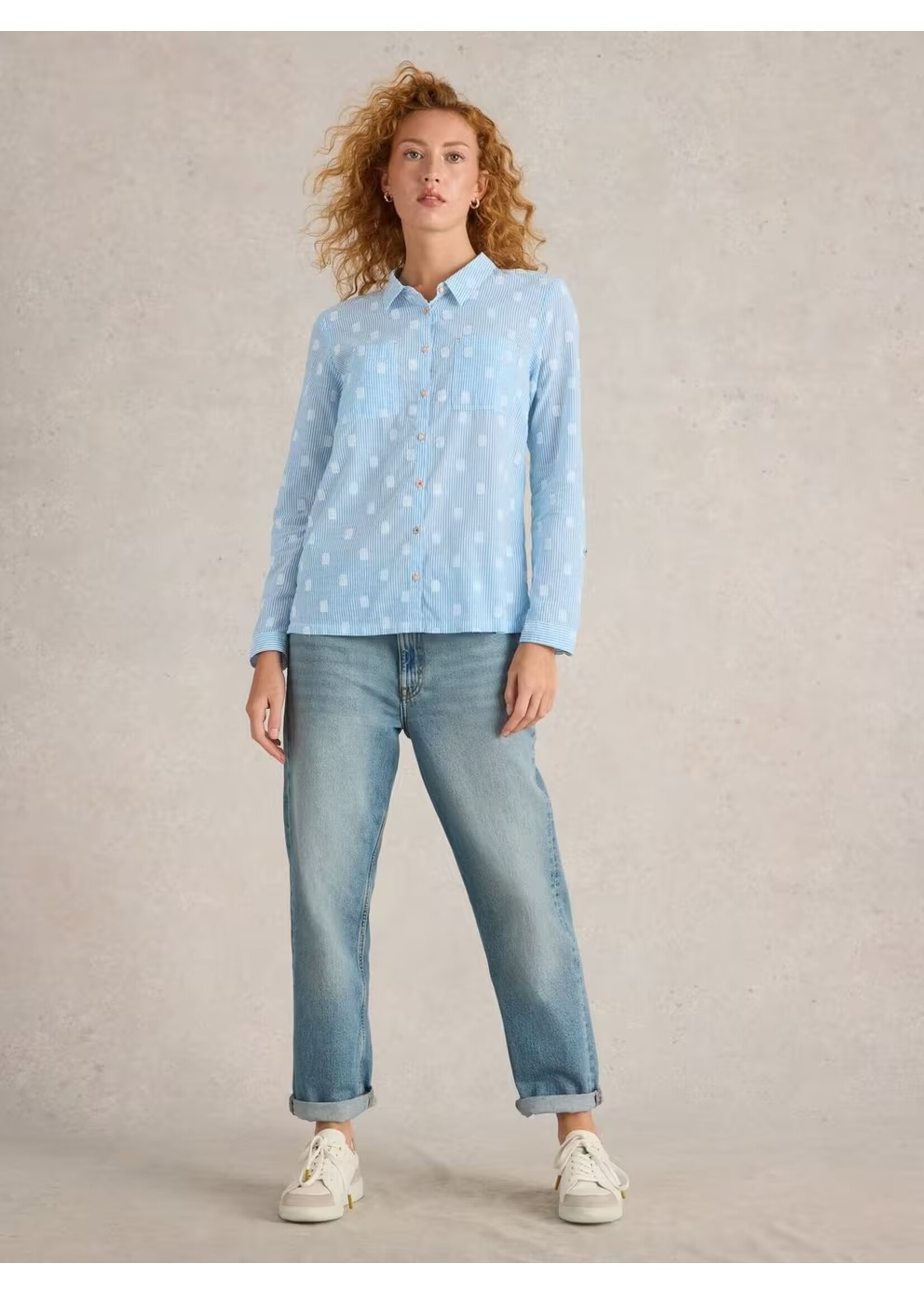 White Stuff Femme White Stuff - Sophie Organic Cotton Shirt