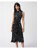 Joseph Ribkoff Joseph Ribkoff - Polka-Dot Belted Midi Dress | 251066