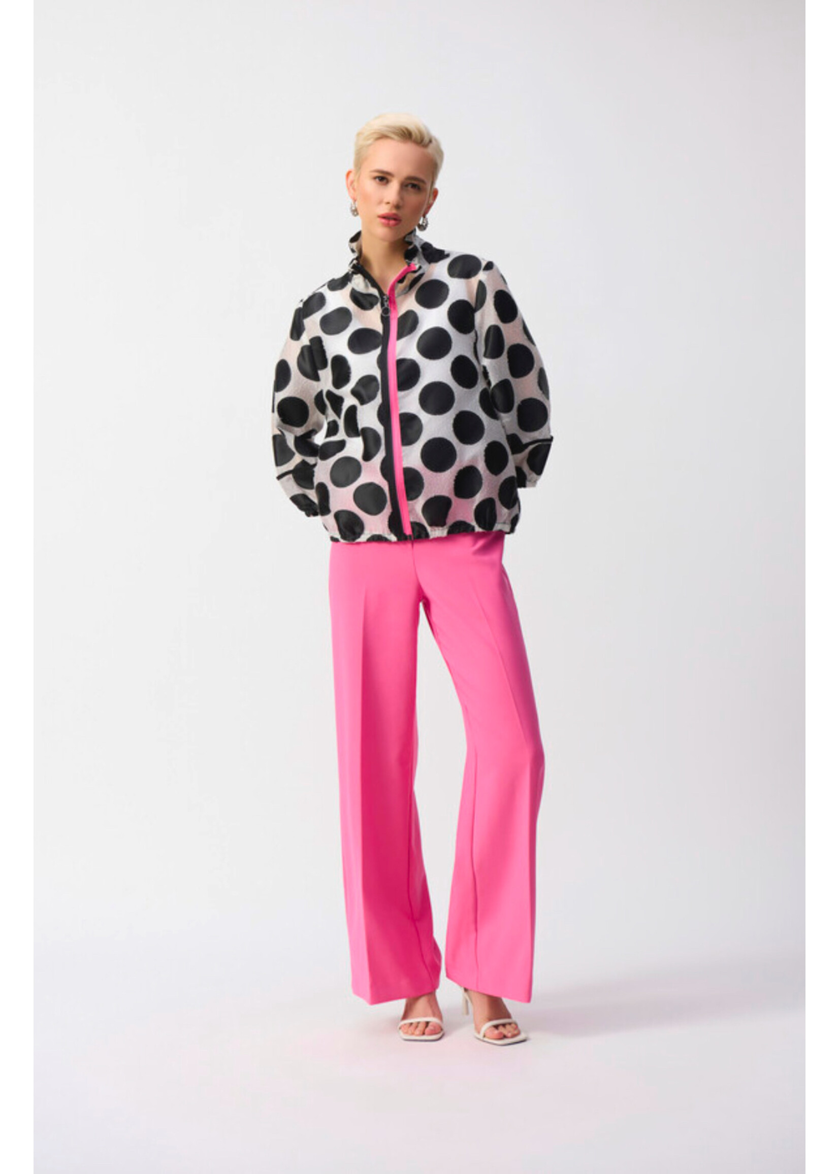 Joseph Ribkoff Joseph Ribkoff - Polka-Dot Relaxed Fit Jacket | 251123