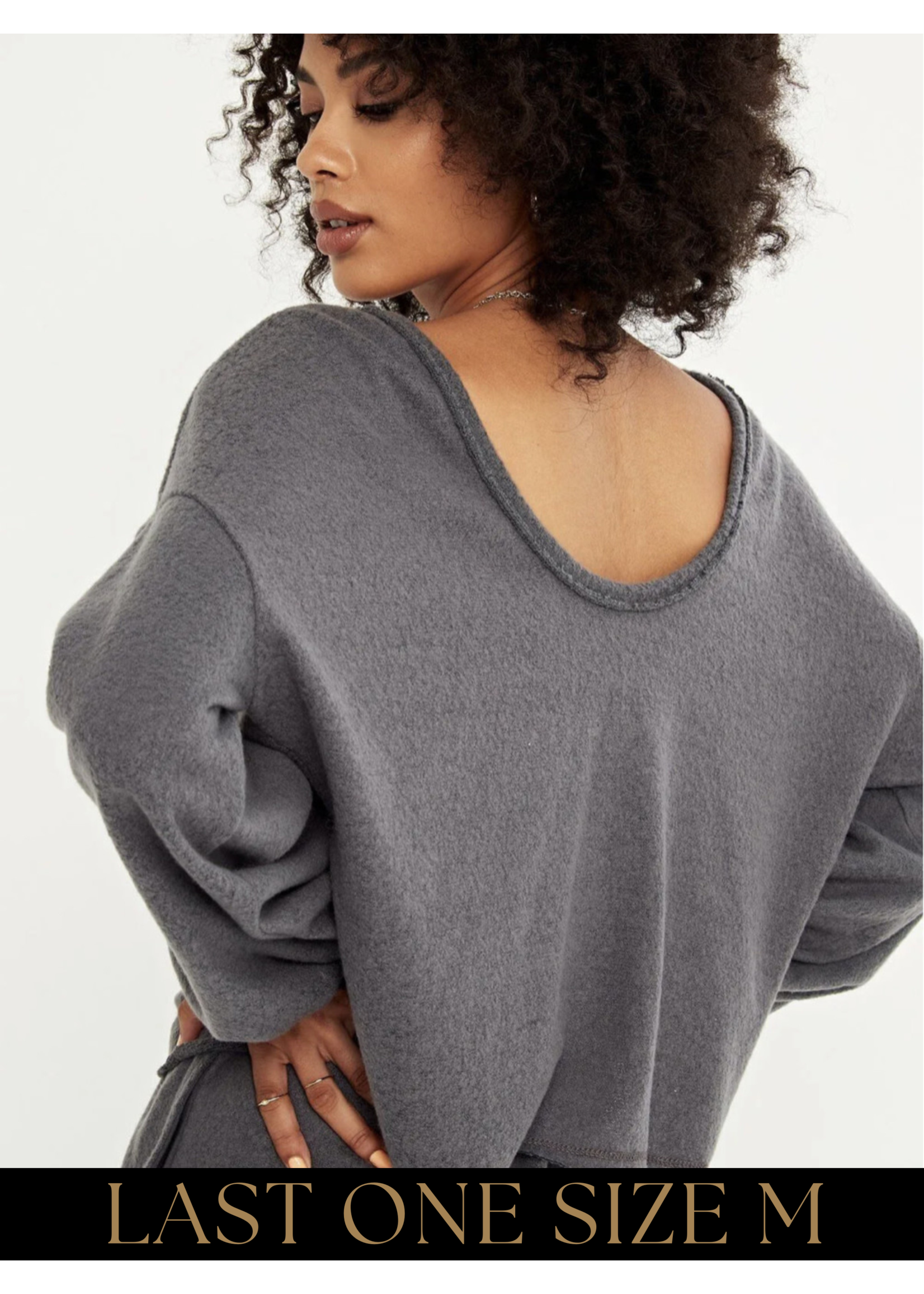 Project Social T Project Social T - Higher Love Low Back Sweatshirt