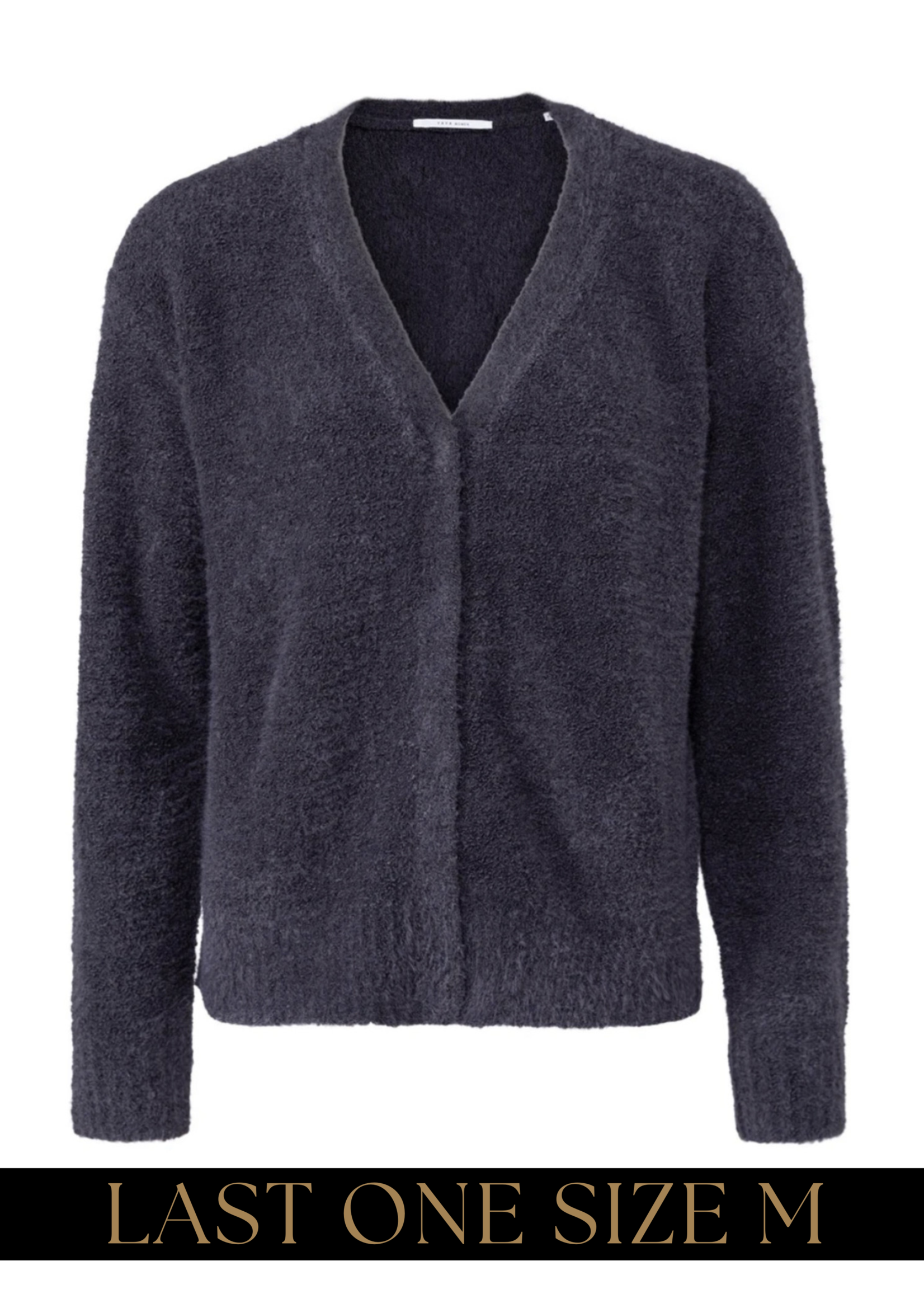 YAYA YAYA - Boucle Cardigan with hidden buttons