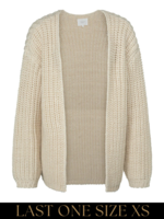 YAYA Yaya - Heavy Yarn Cardigan with L/S
