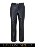 YAYA YAYA - Faux Leather Trousers