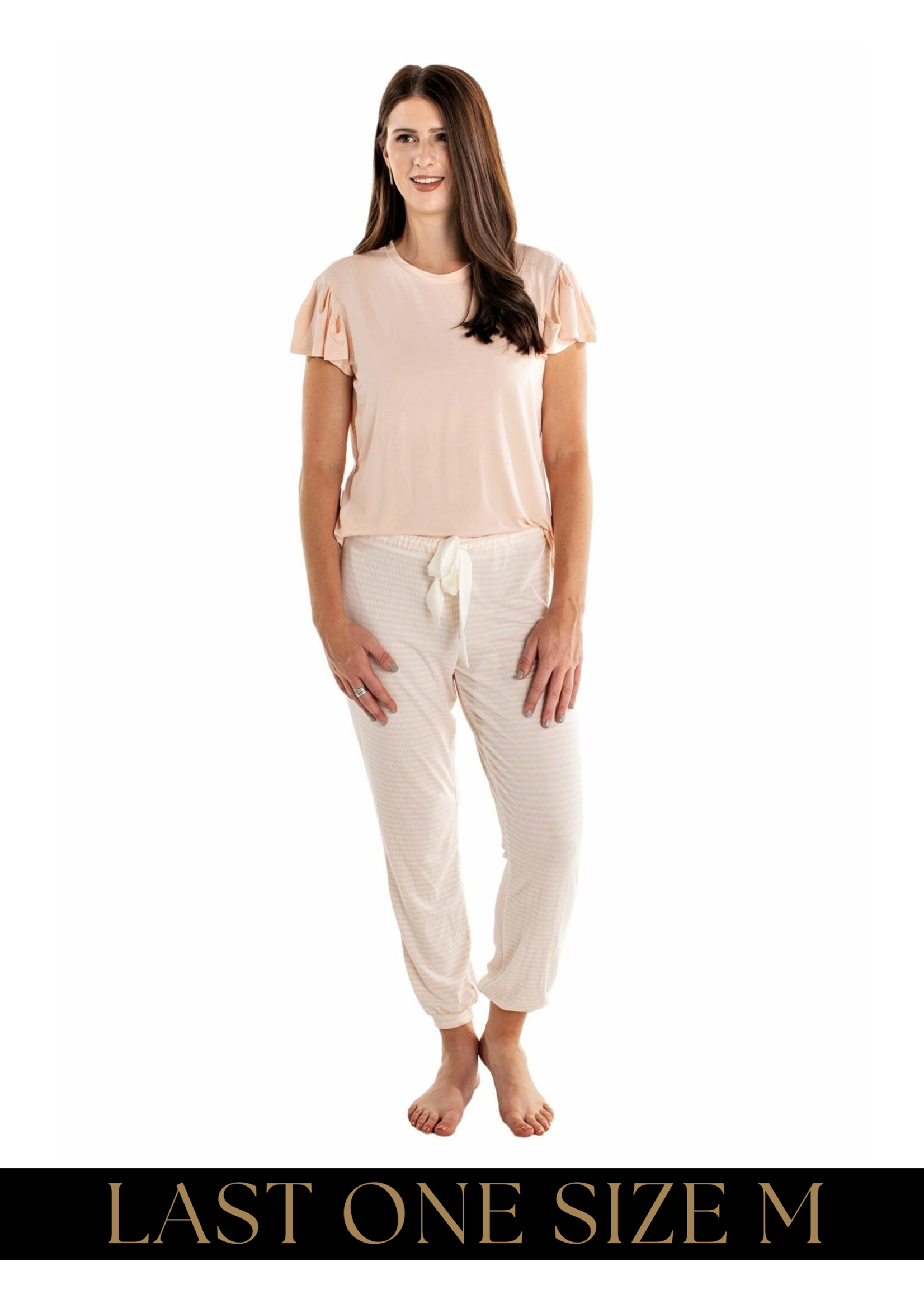 JuJu Jams JuJu Jams - Patty Jogger Pant w Satin Tie