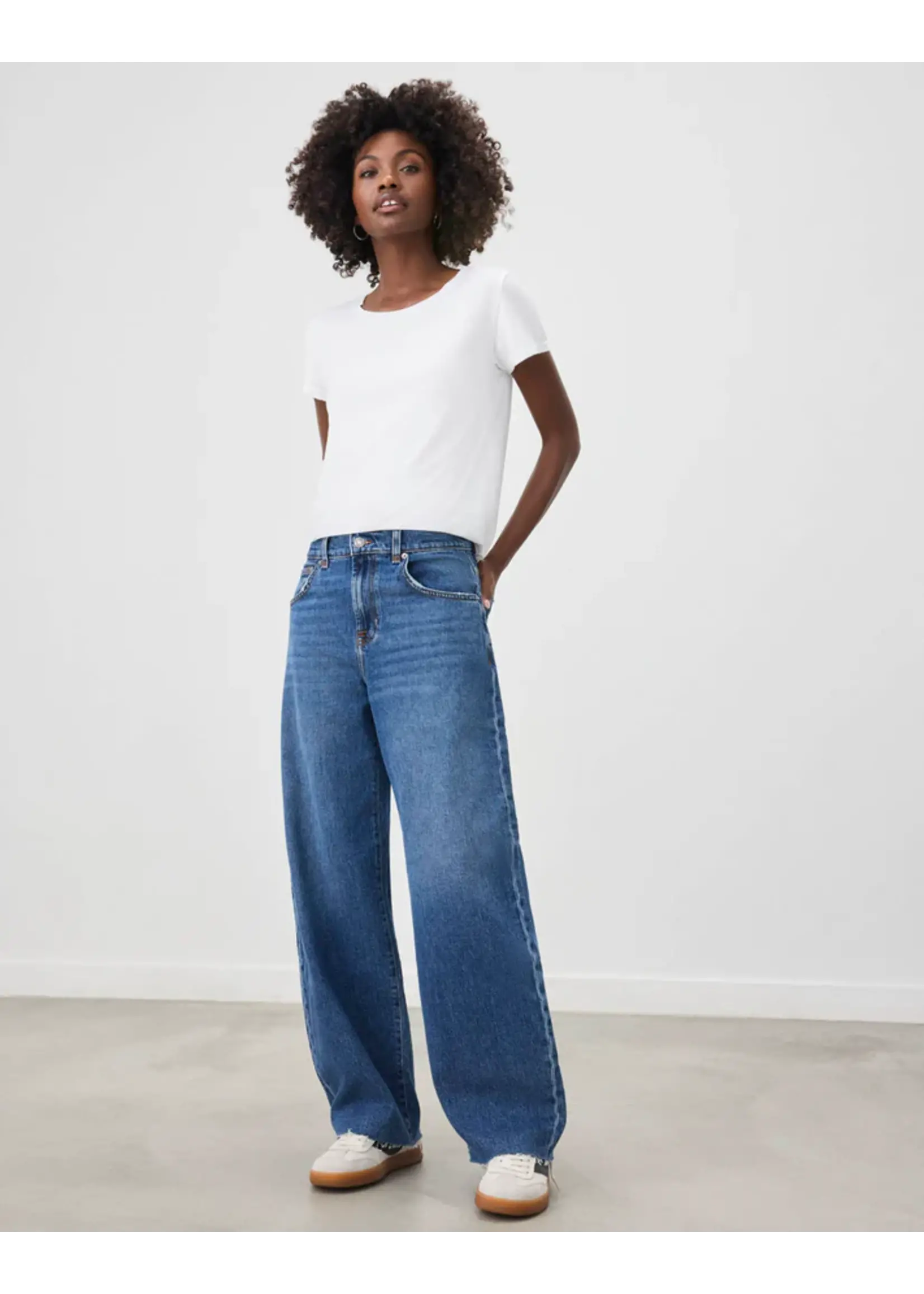 Splendid Splendid - Abbie Slub Crew Tee