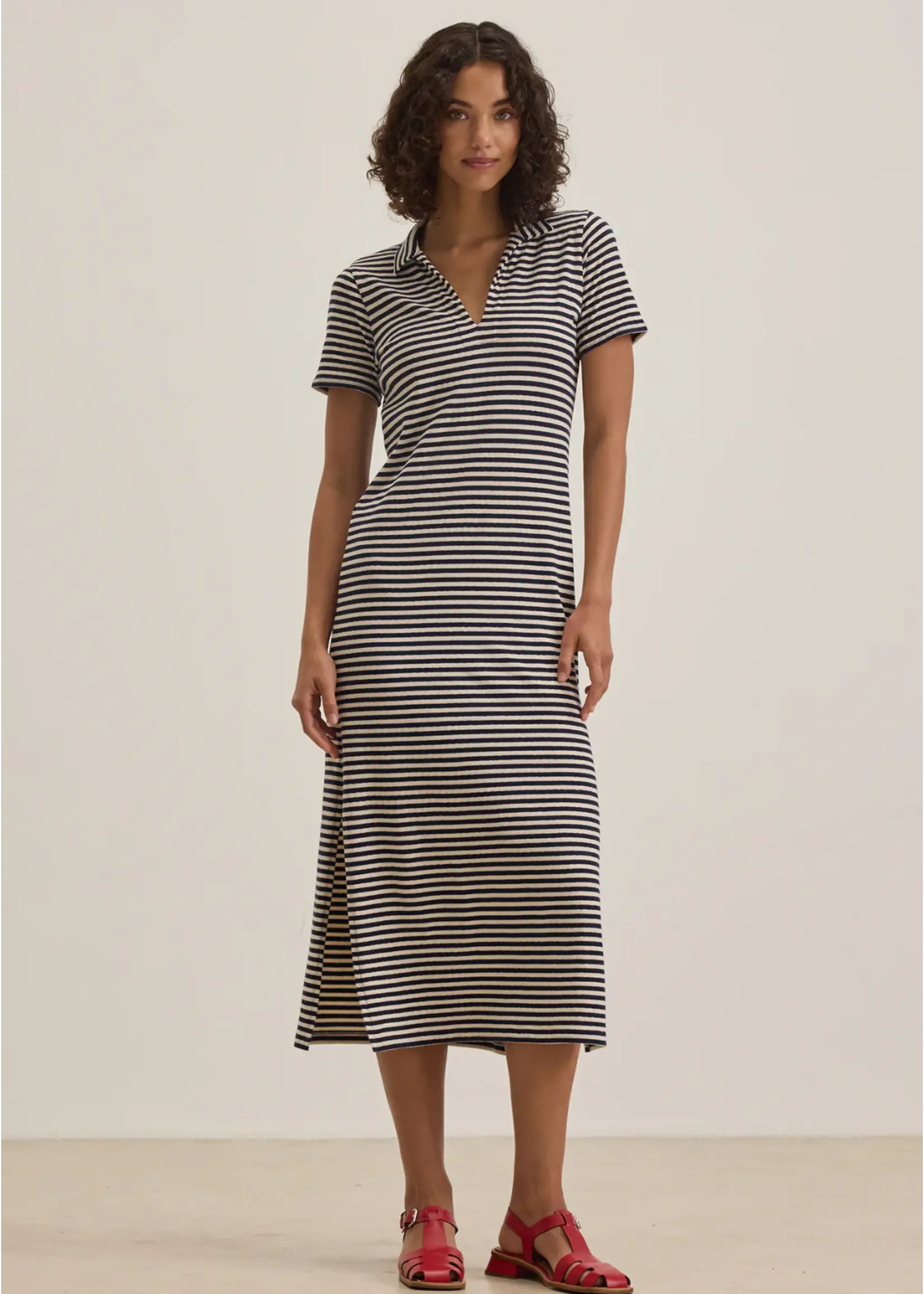 Velvet Velvet - Khan Yarn  Dye Jersey Stripe