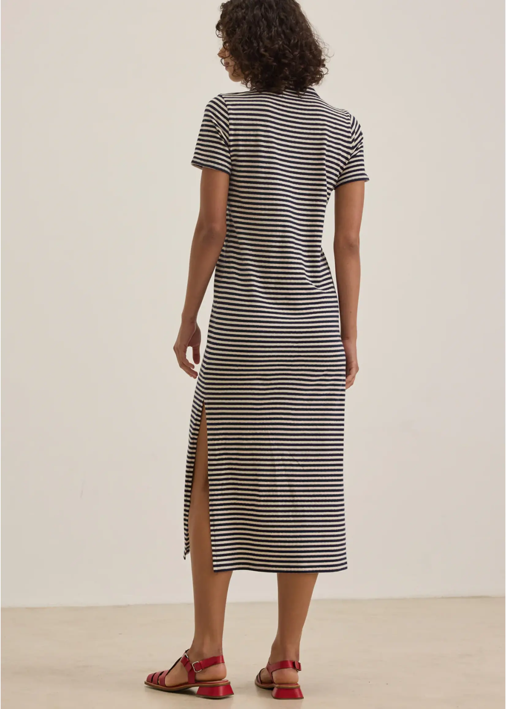 Velvet Velvet - Khan Yarn  Dye Jersey Stripe