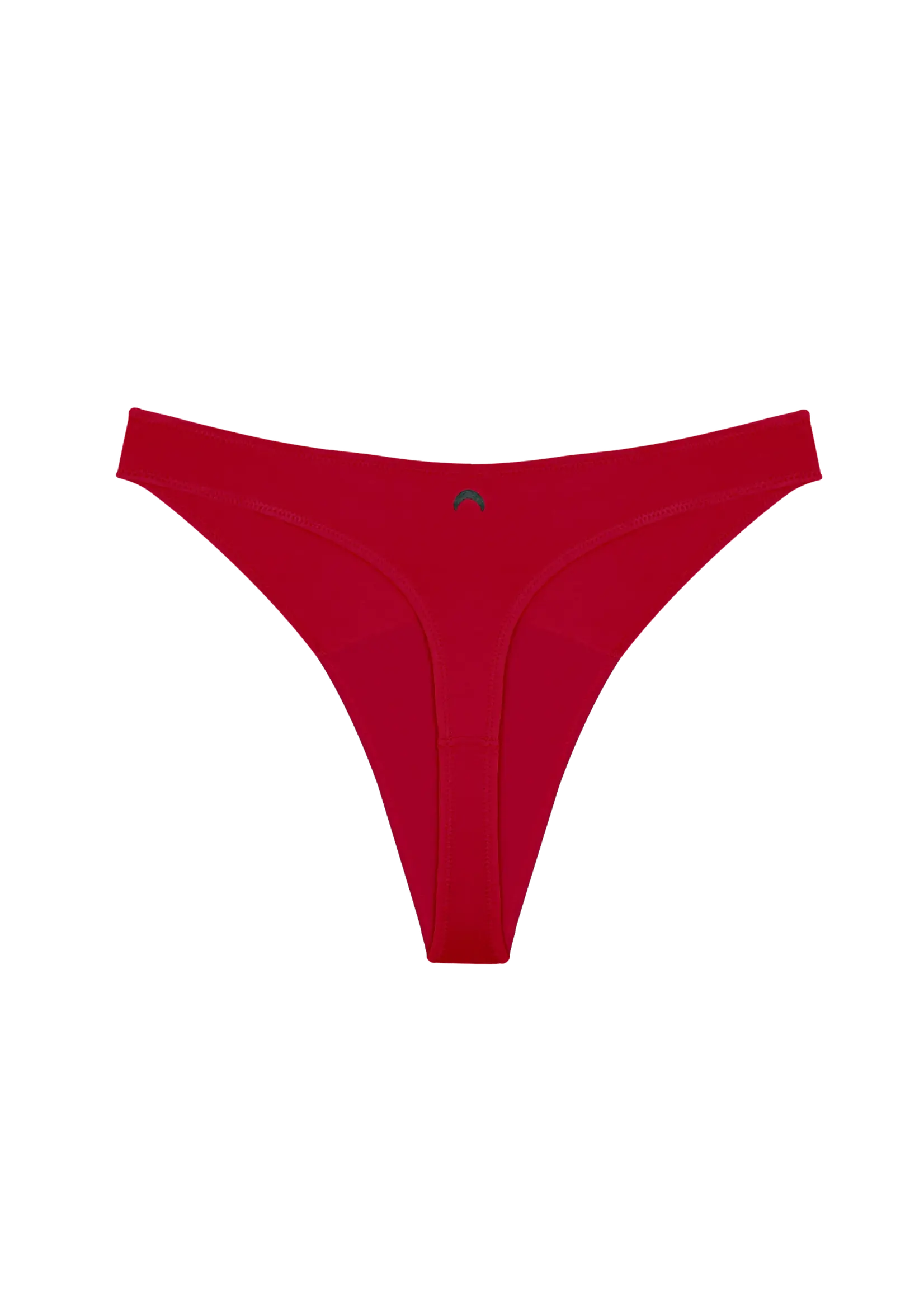 Huha Huha Mineral Undies - High Rise Thong Red