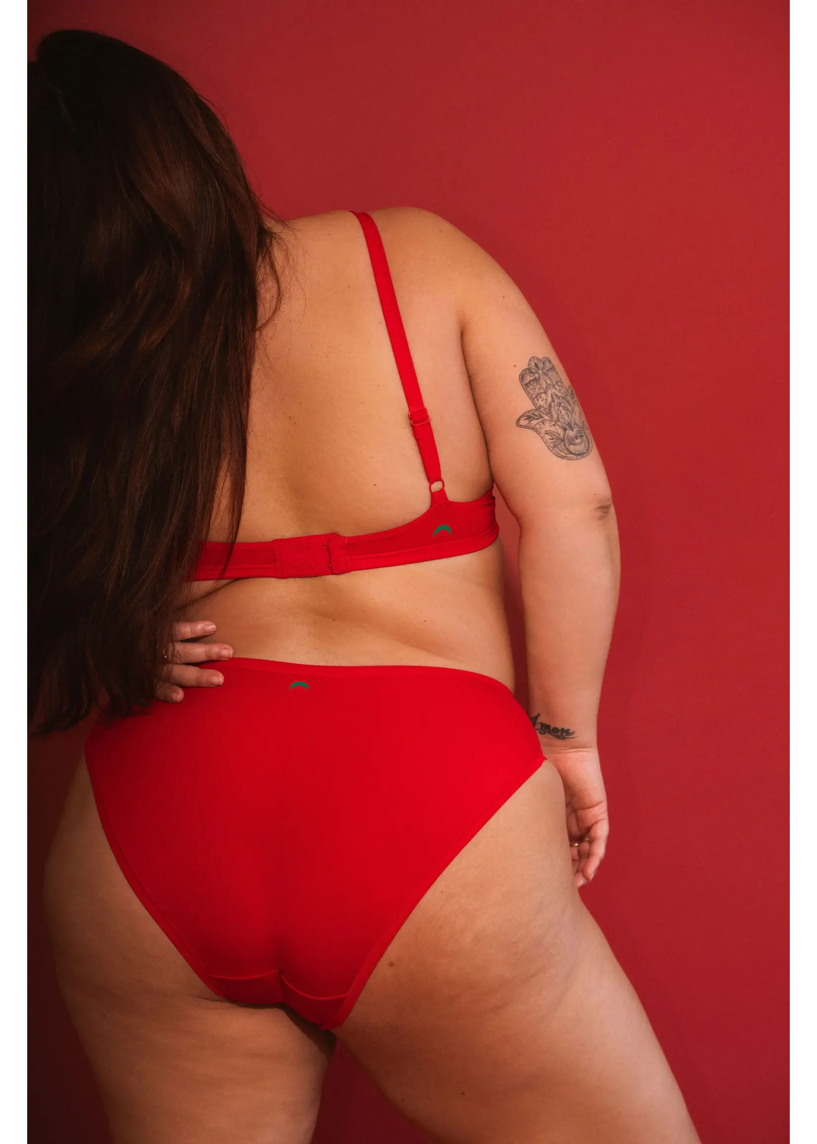 Huha Huha Mineral Undies - Triangle Bra Red