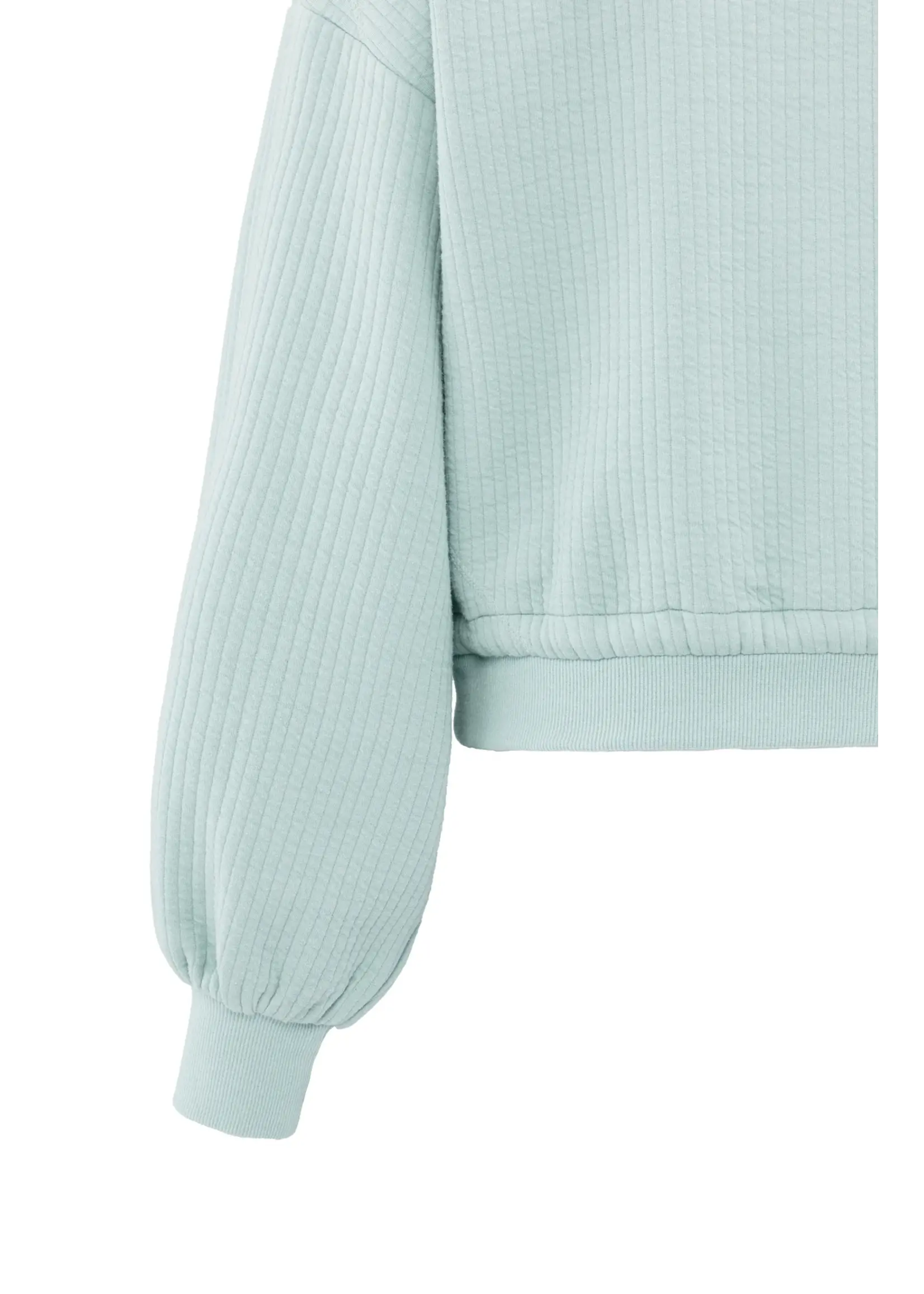 YAYA Yaya - Ribbed Jersey cardigan with cords