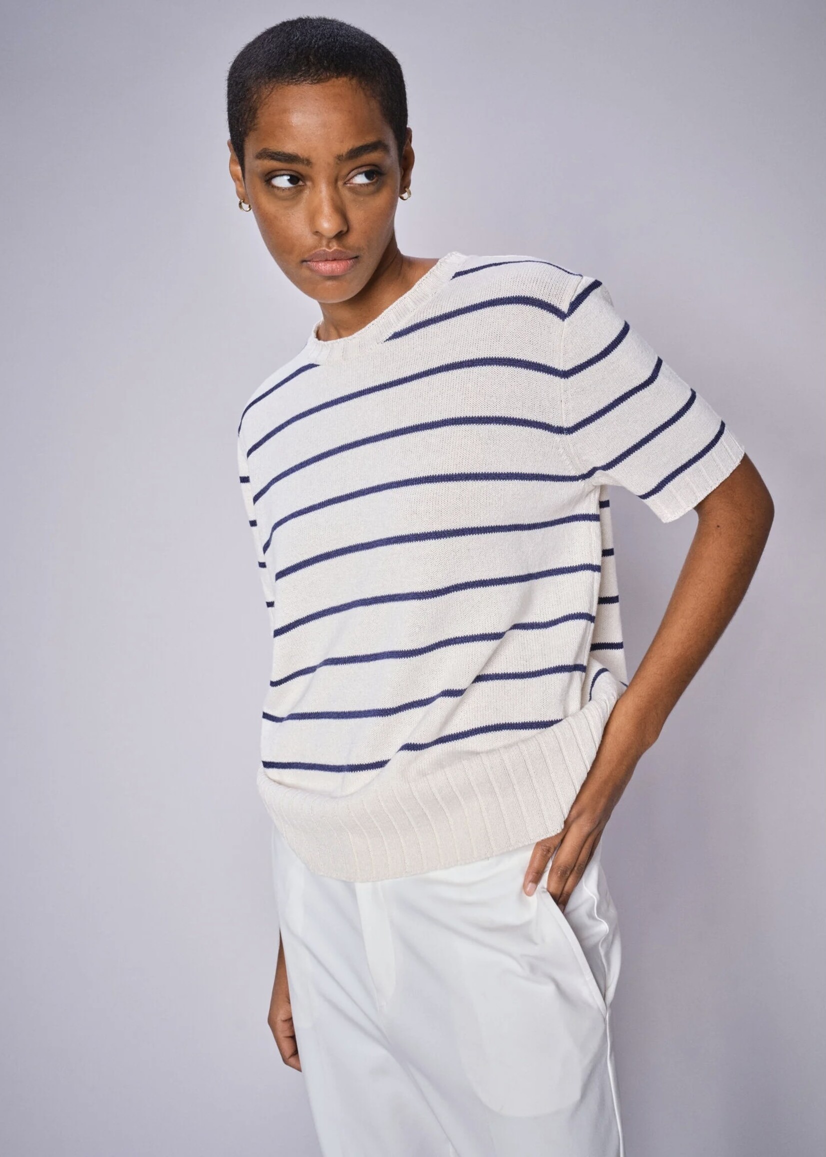 Mos Mosh Mos Mosh - Finlo Paper SS Knit