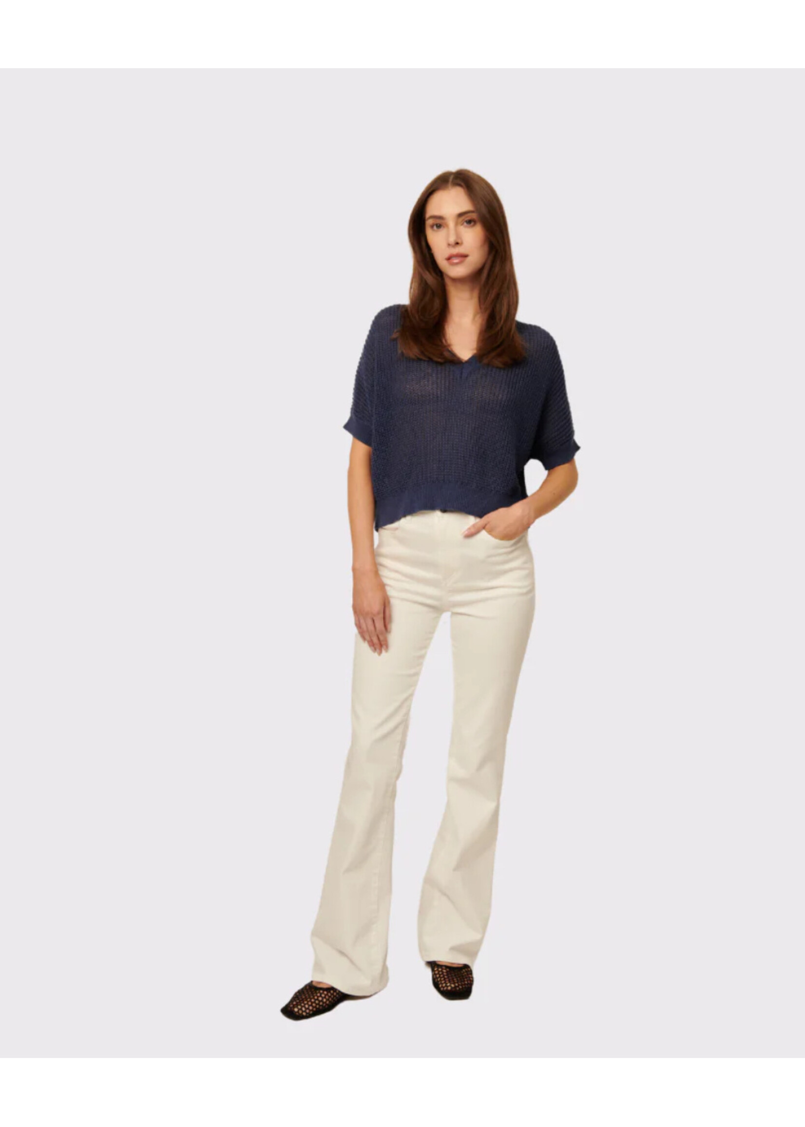 Line the Label Line - Piper Linen Tee