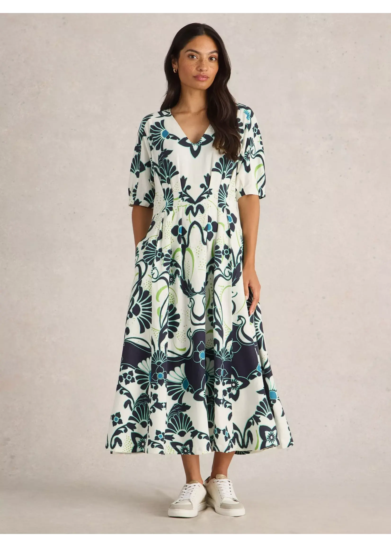 White Stuff Femme White Stuff - Kate Linen Blend Dress
