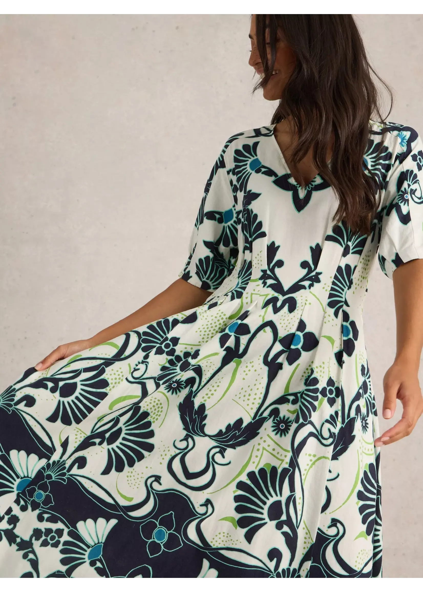 White Stuff Femme White Stuff - Kate Linen Blend Dress