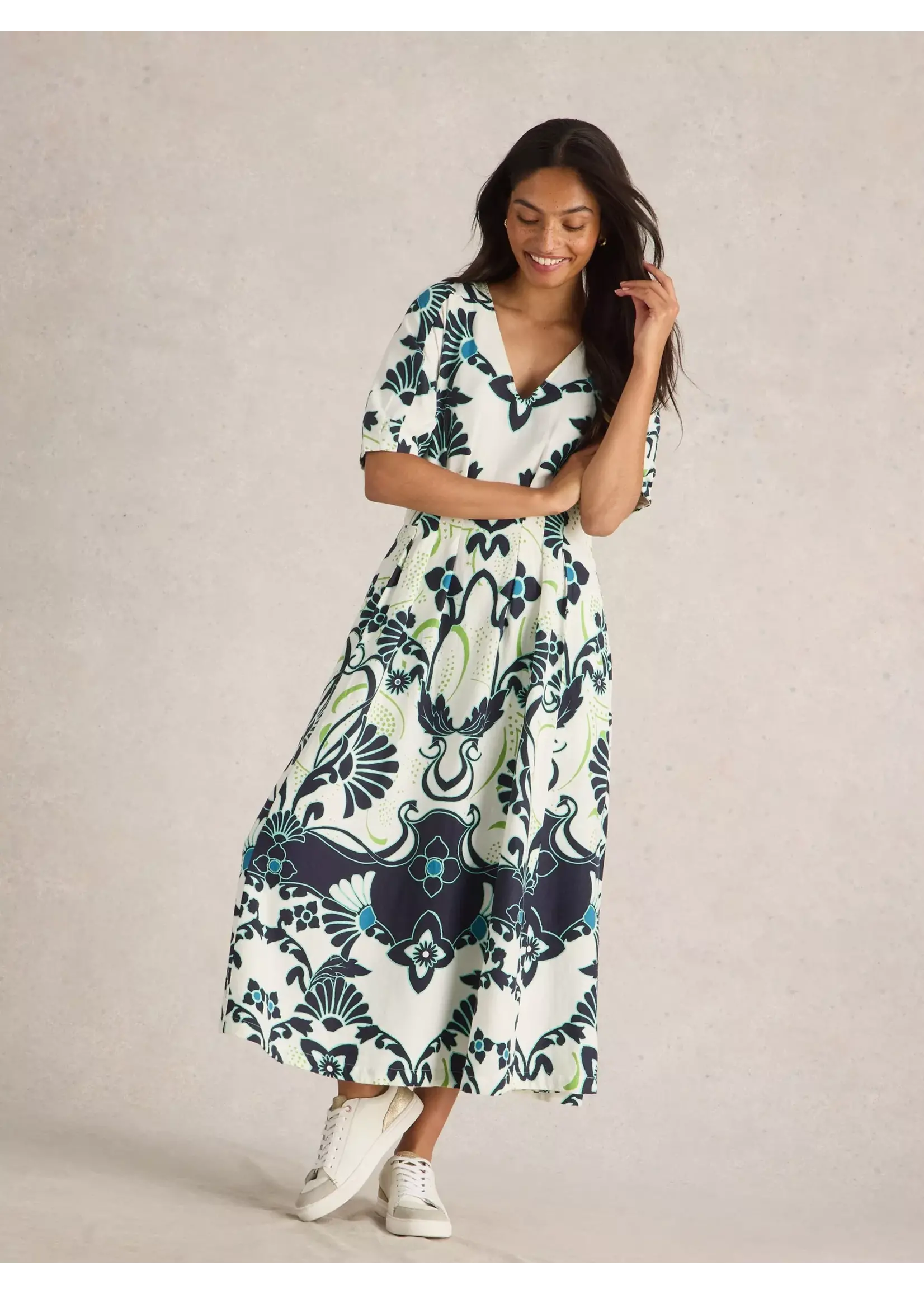 White Stuff Femme White Stuff - Kate Linen Blend Dress