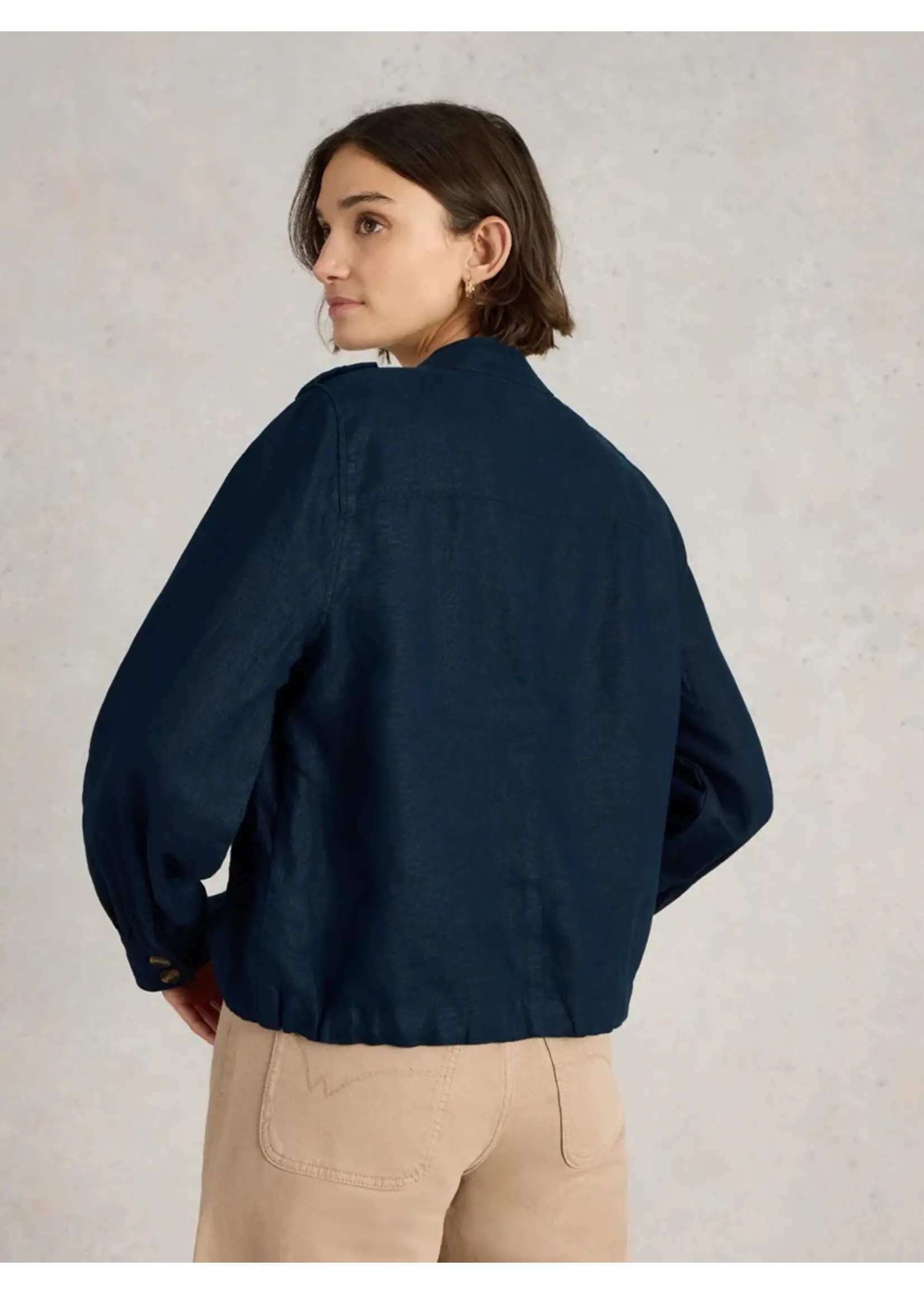 White Stuff Femme White Stuff - Demi Utility Linen Jacket