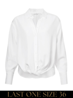 YAYA Yaya - Button up Blouse in Linen Blend