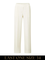 YAYA YAYA - Jersey Structured Wide Leg Trousers