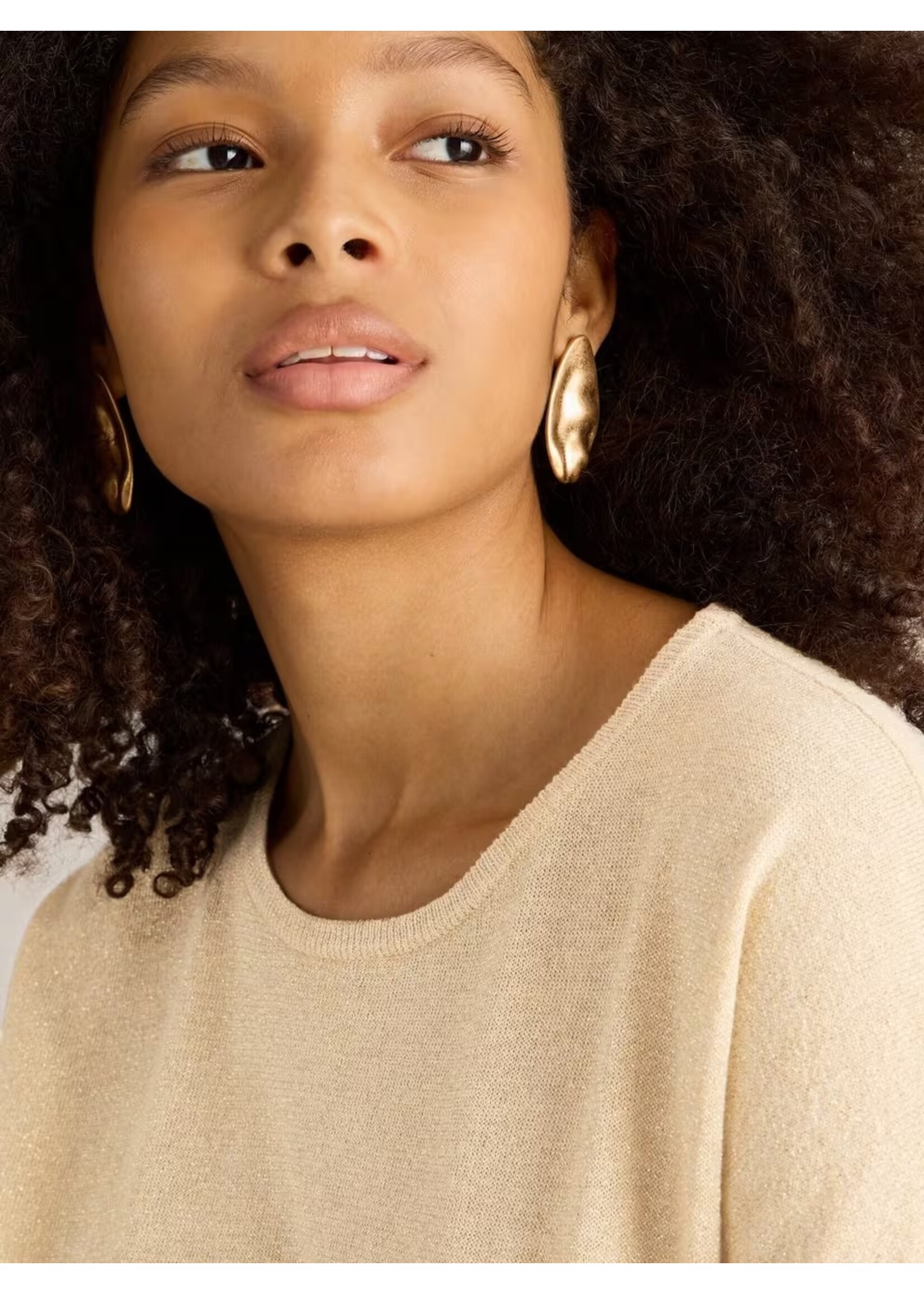 White Stuff Femme White Stuff - Lena Sparkle Knit Tee