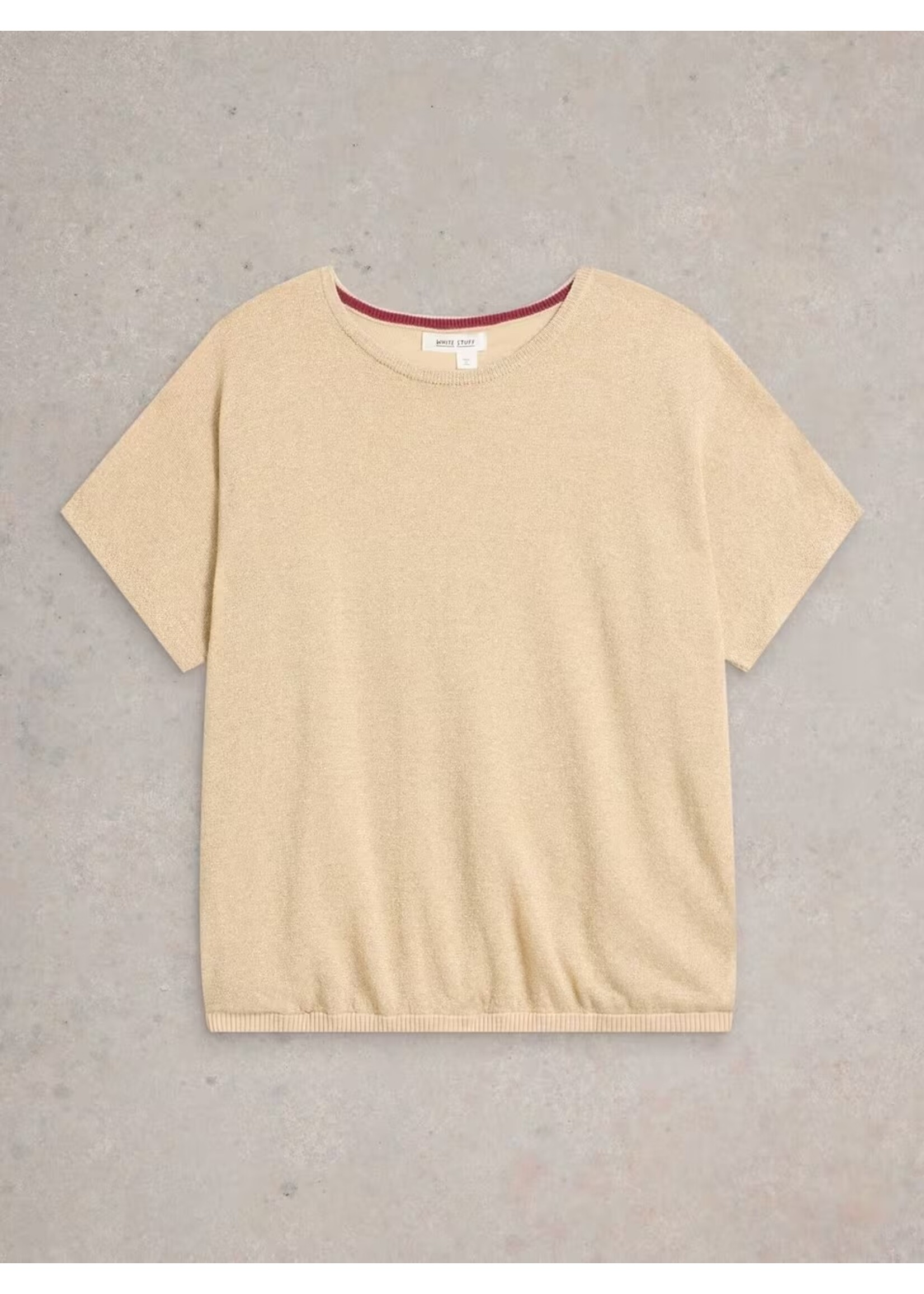 White Stuff Femme White Stuff - Lena Sparkle Knit Tee