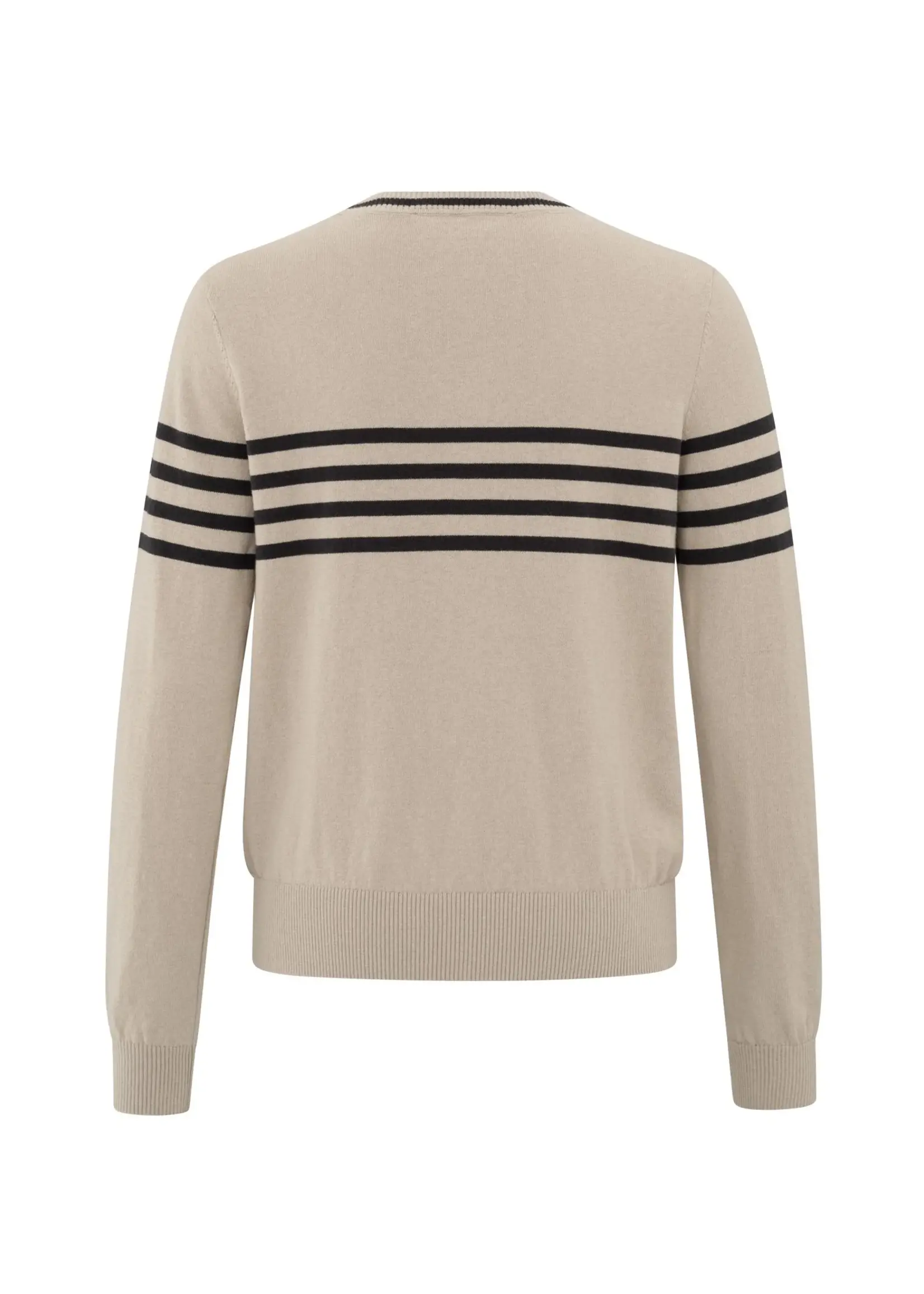 YAYA Yaya - Fine Knitted Stripe Sweater