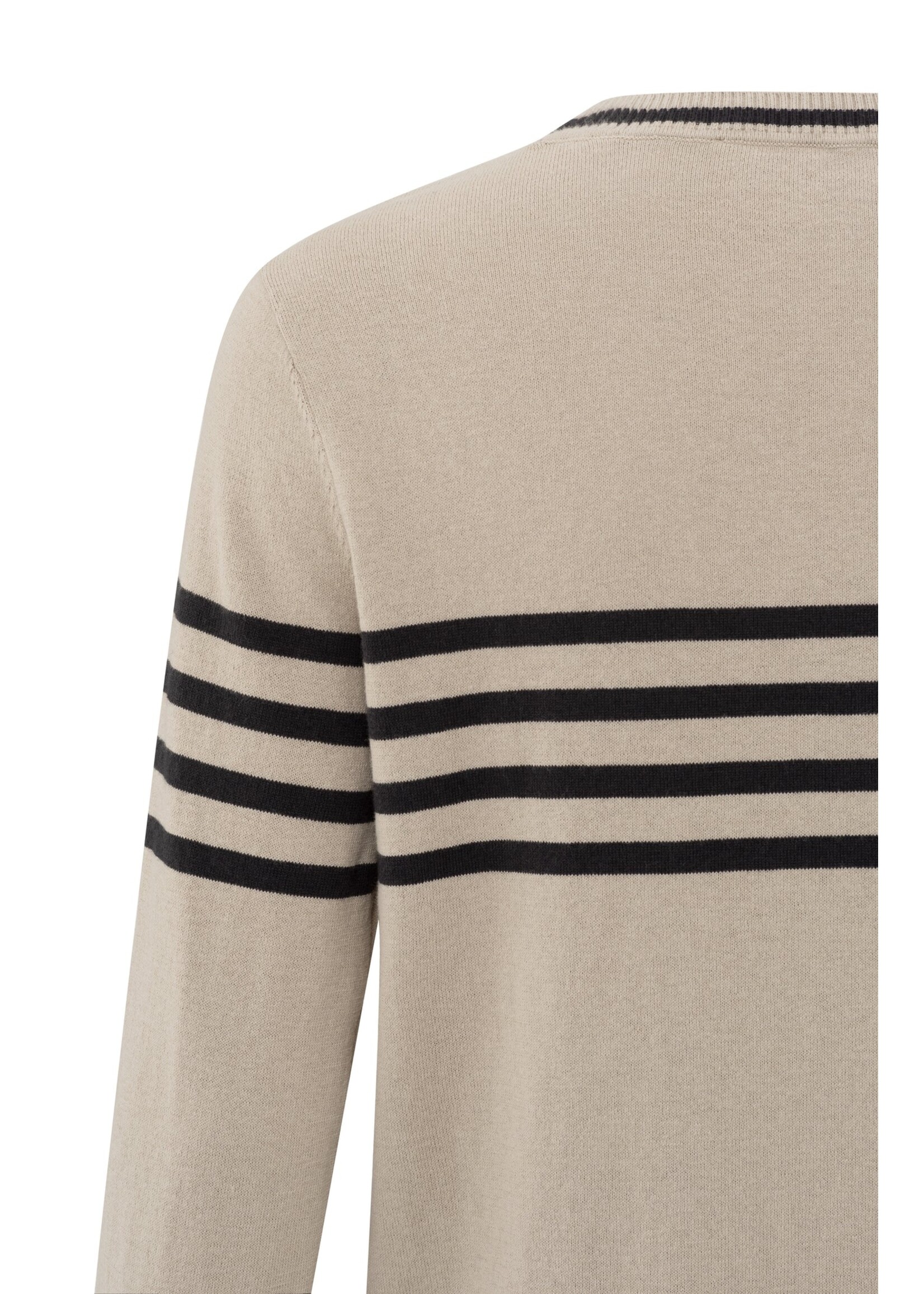 YAYA Yaya - Fine Knitted Stripe Sweater