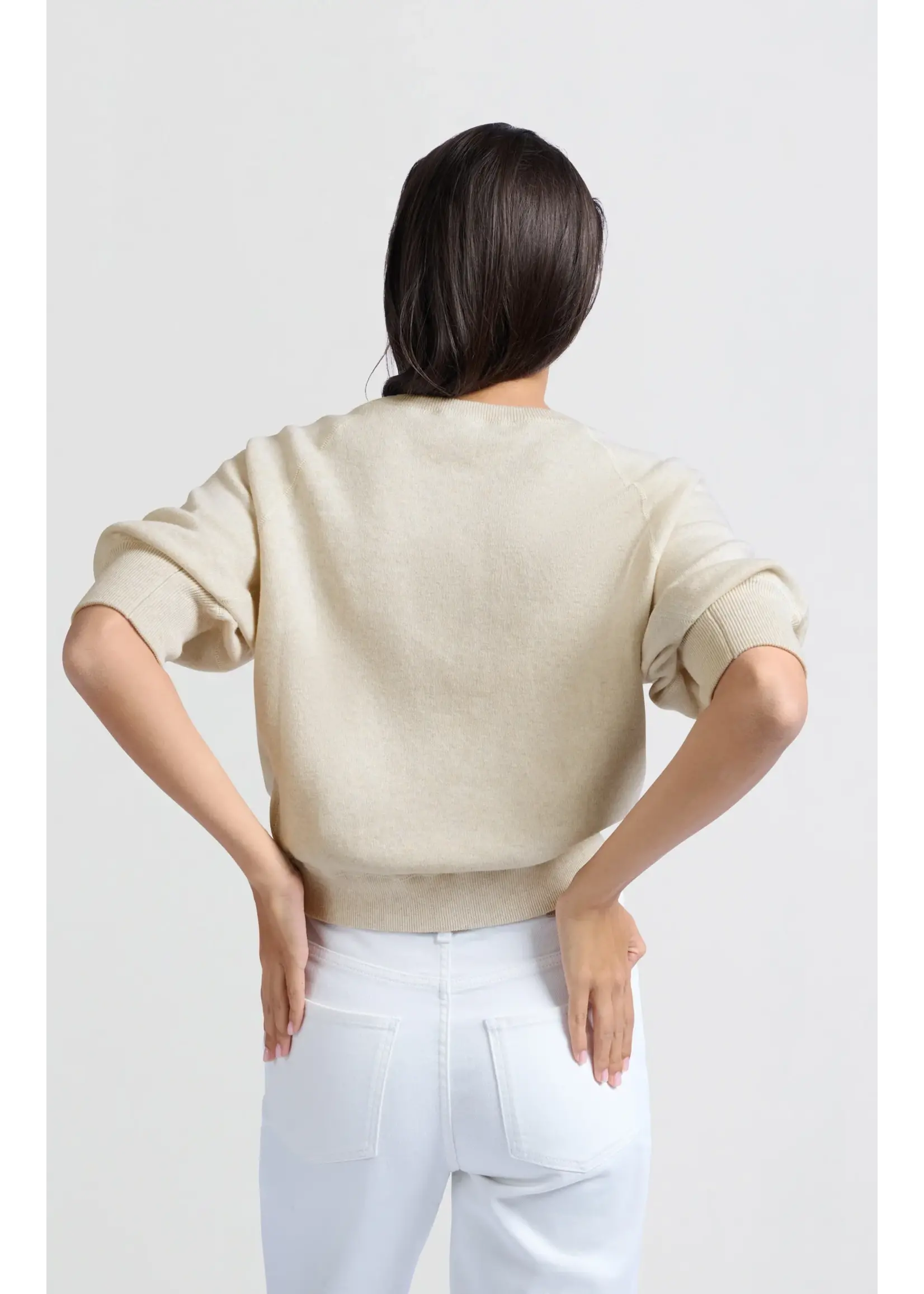 YAYA Yaya - Raglan Sleeved Sweater