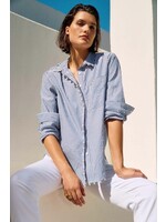 Joseph Ribkoff Joseph Ribkoff - Striped Casual Button Blouse Style 251942