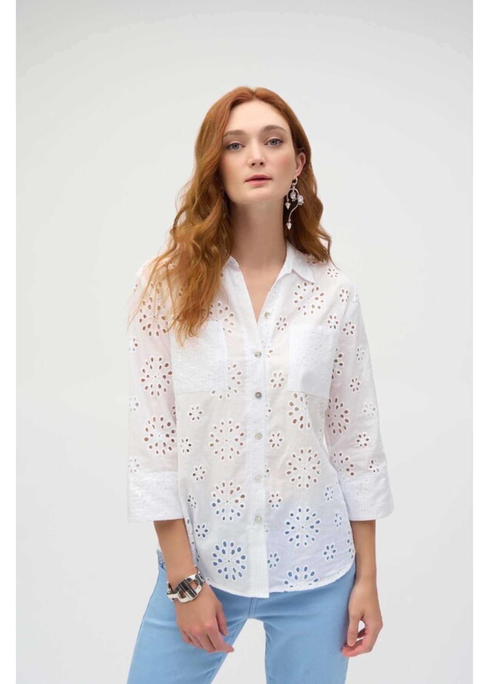 Joseph Ribkoff Joseph Ribkoff - Floral Casual Button Top Style 252928