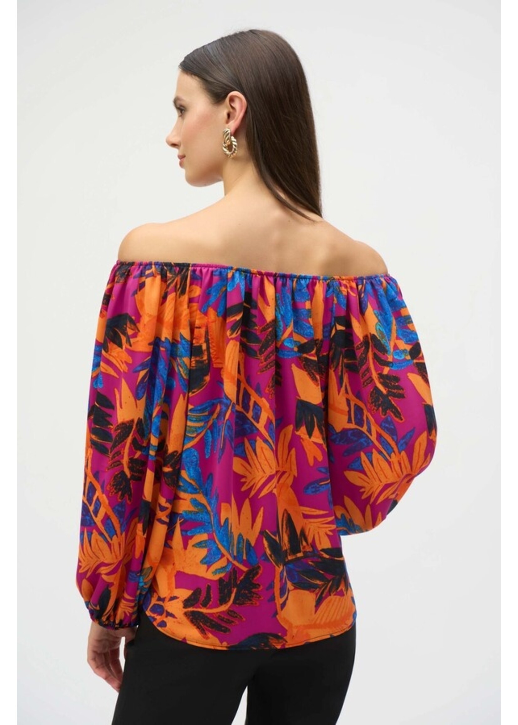 Joseph Ribkoff Joseph Ribkoff - Off-Shoulder Floral Top Style 252162