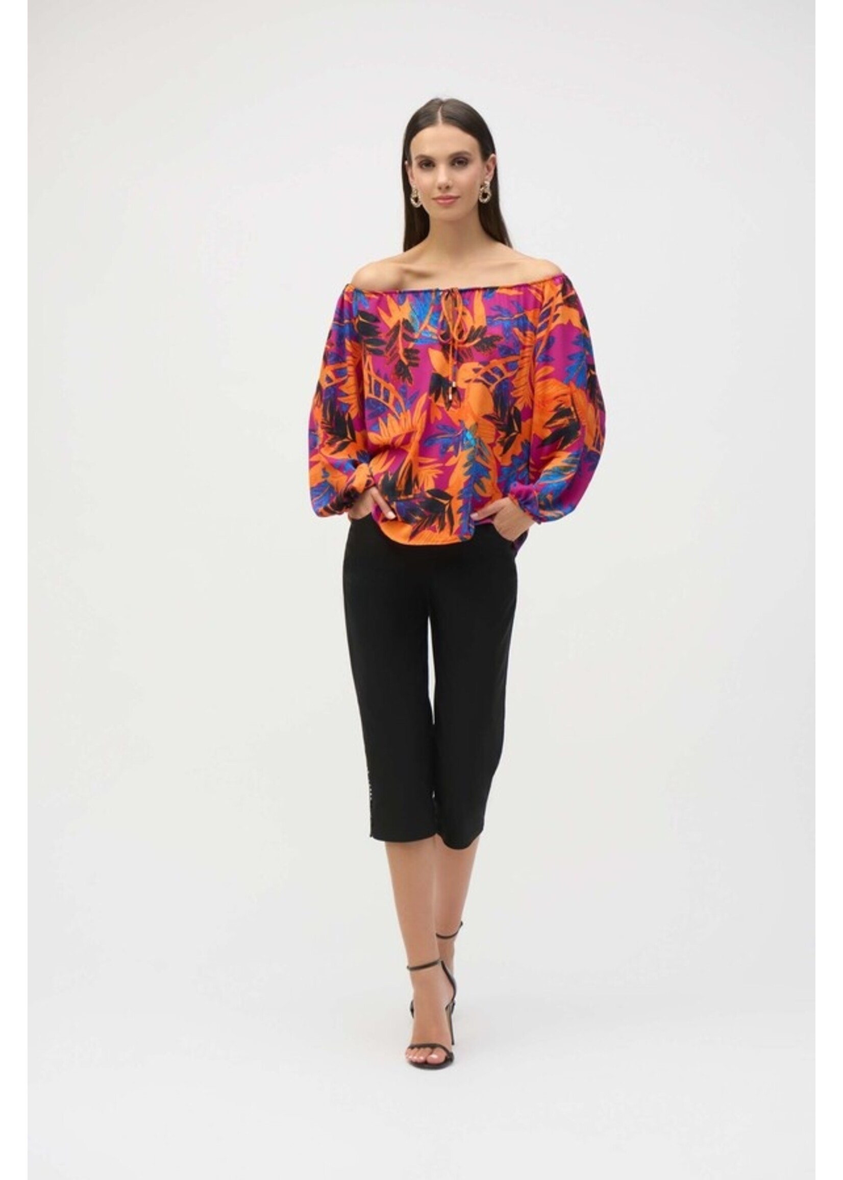 Joseph Ribkoff Joseph Ribkoff - Off-Shoulder Floral Top Style 252162