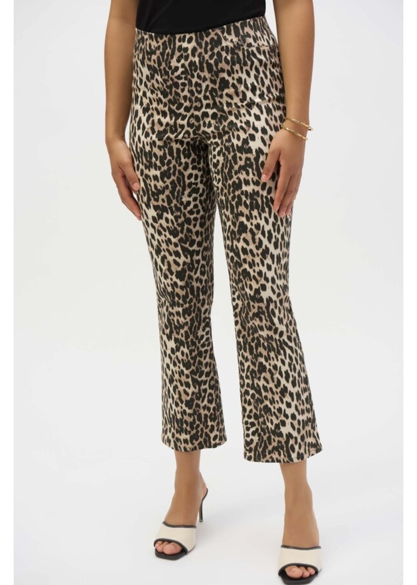 Joseph Ribkoff Joseph Ribkoff - Leopard Print Flare Trousers Style 252907