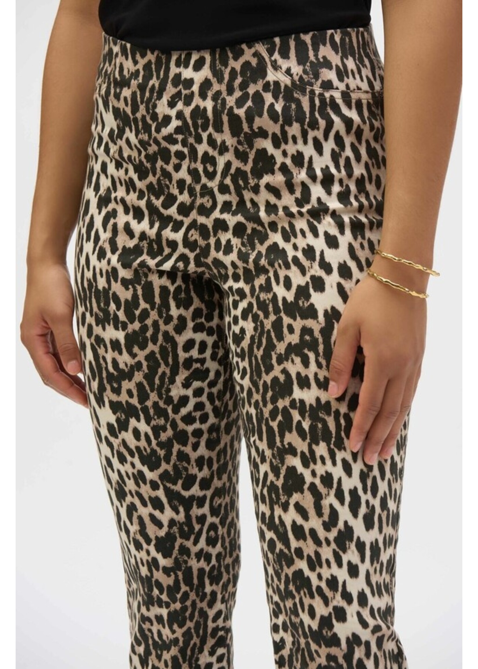 Joseph Ribkoff Joseph Ribkoff - Leopard Print Flare Trousers Style 252907
