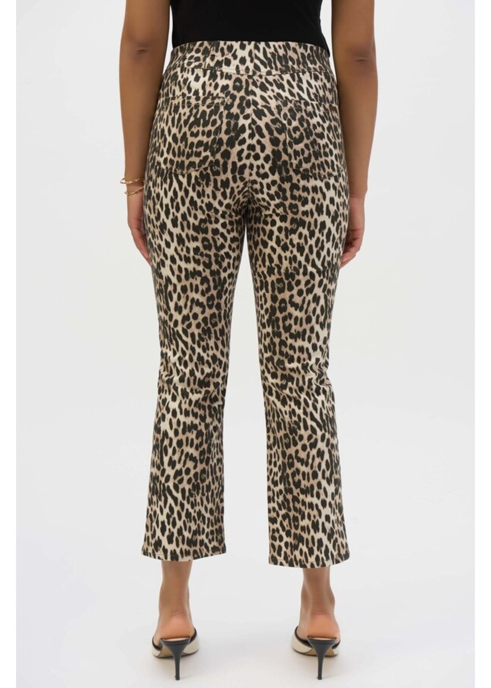 Joseph Ribkoff Joseph Ribkoff - Leopard Print Flare Trousers Style 252907