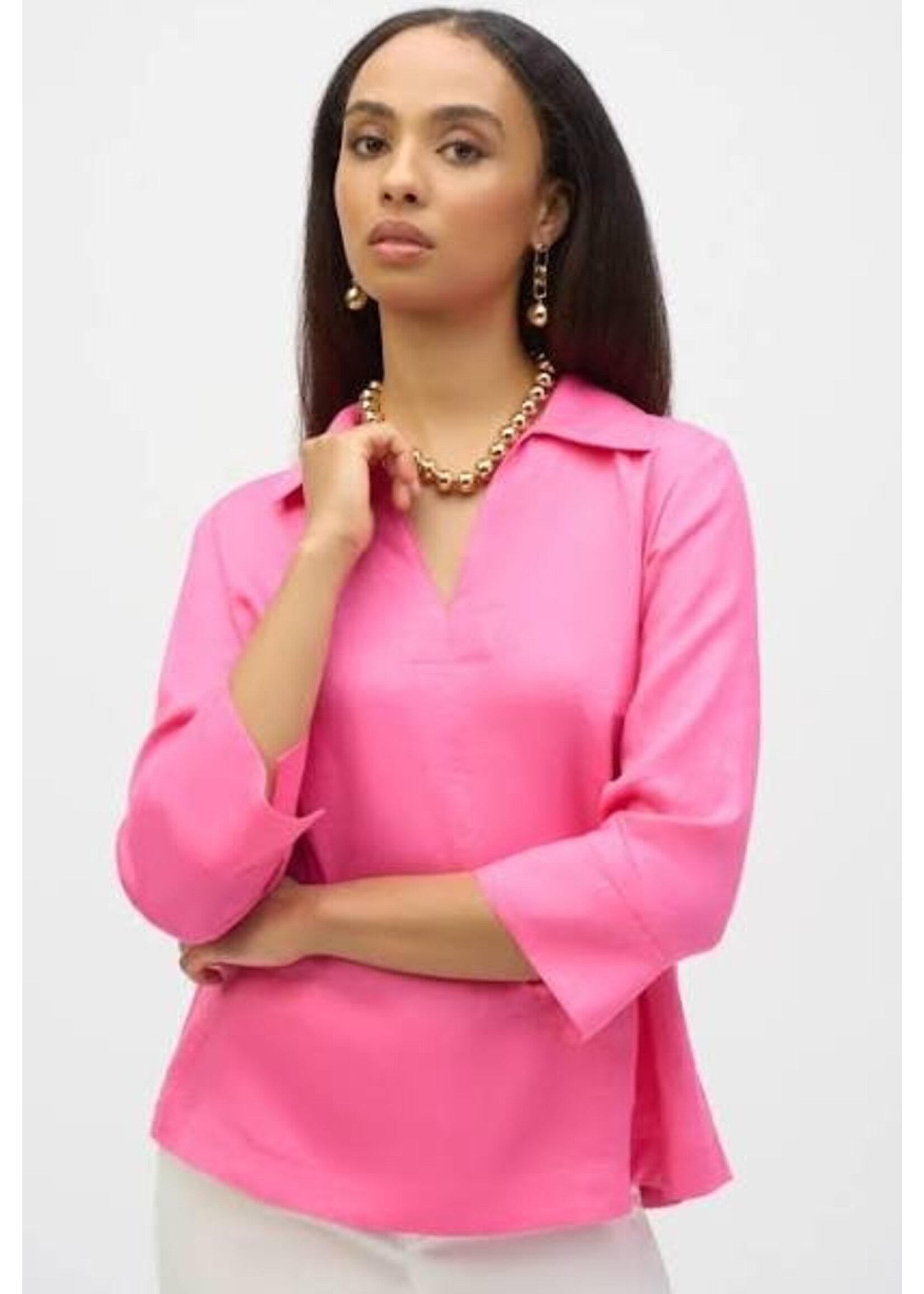 Joseph Ribkoff Joseph Ribkoff - Casual V-Neck Button Top Style 252933
