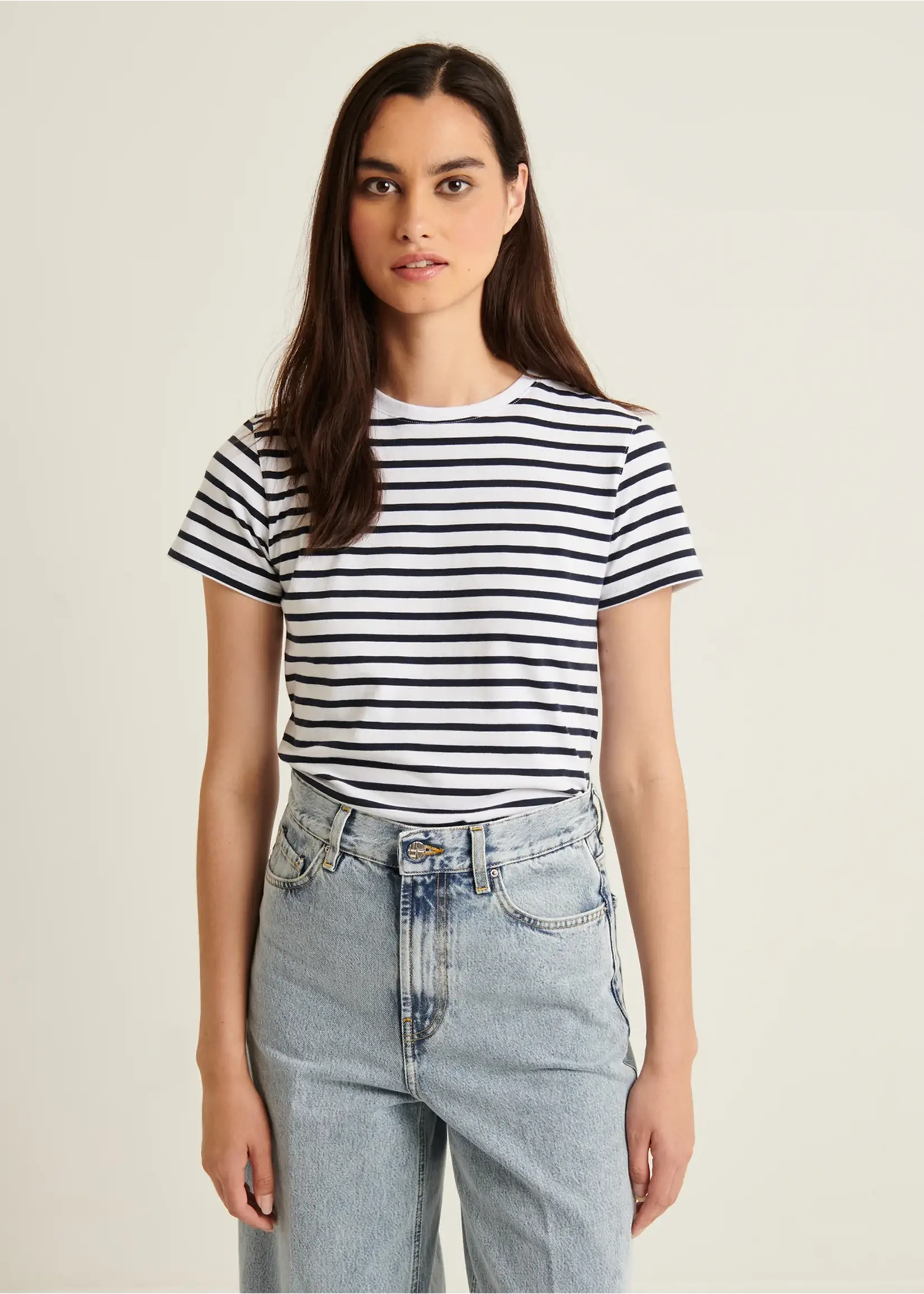 Patrick Assaraf Patrick Assaraf - Iconic Classic Stripe Crew