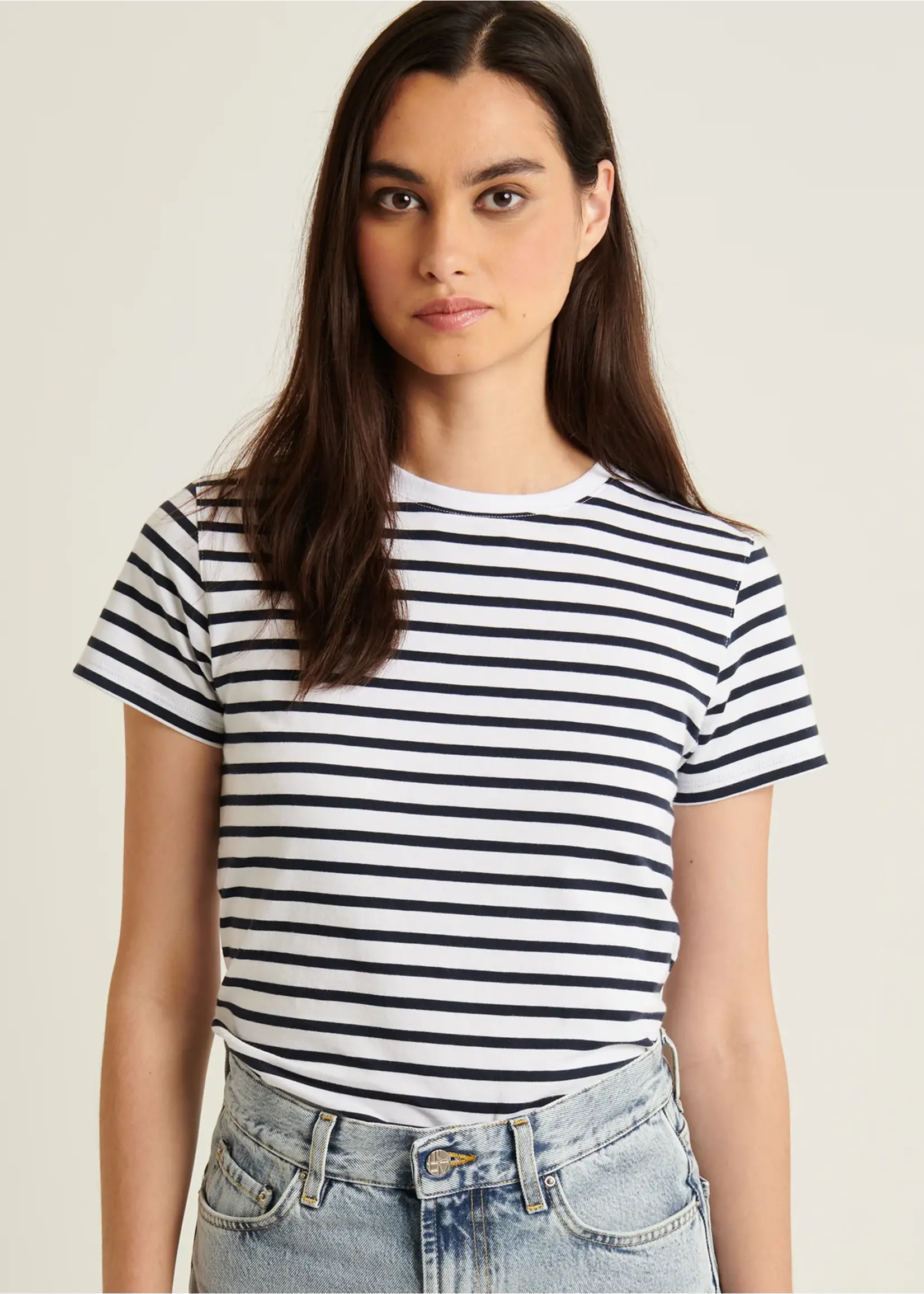 Patrick Assaraf Patrick Assaraf - Iconic Classic Stripe Crew