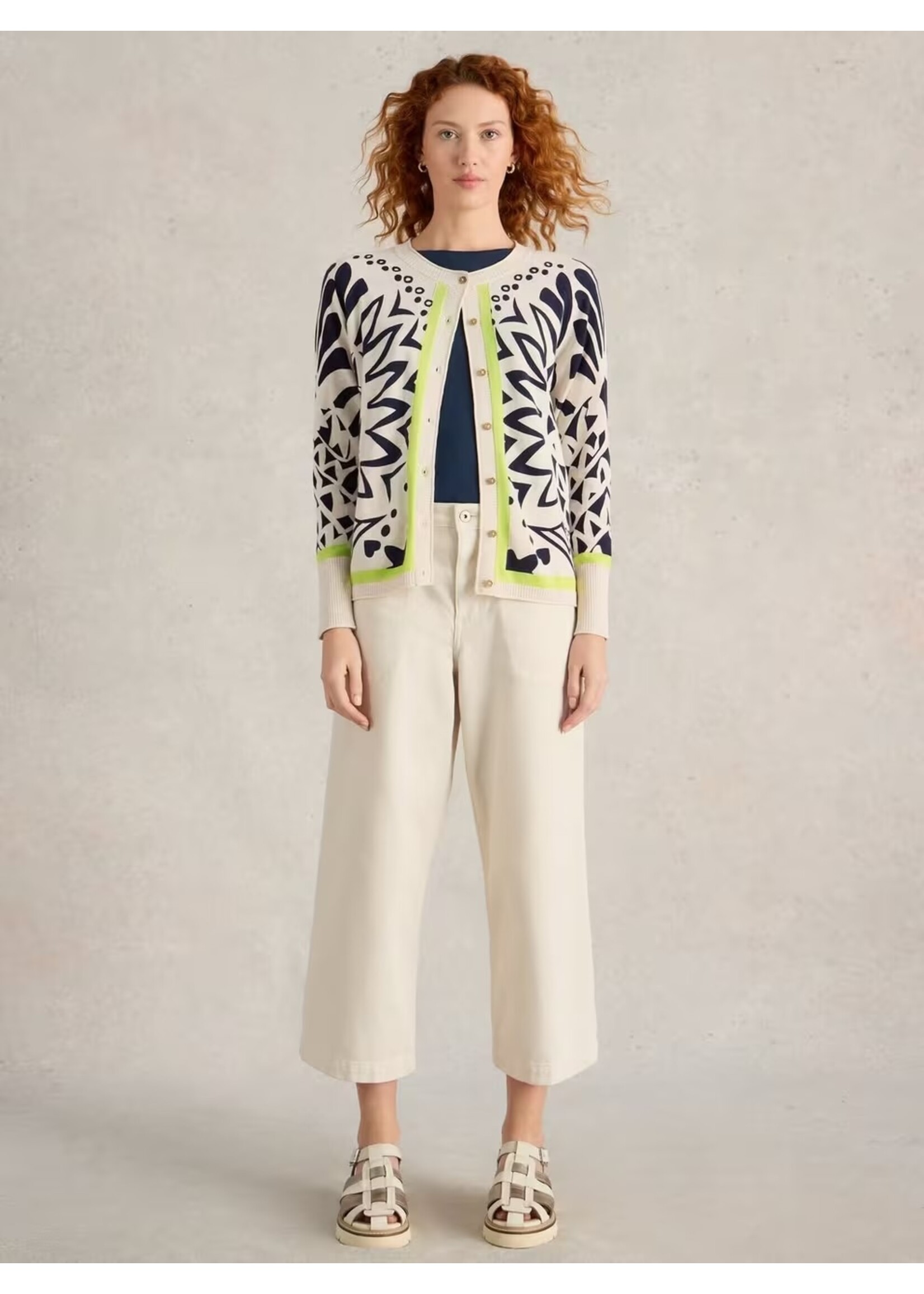 White Stuff Femme White Stuff - Lulu Printed Cardi