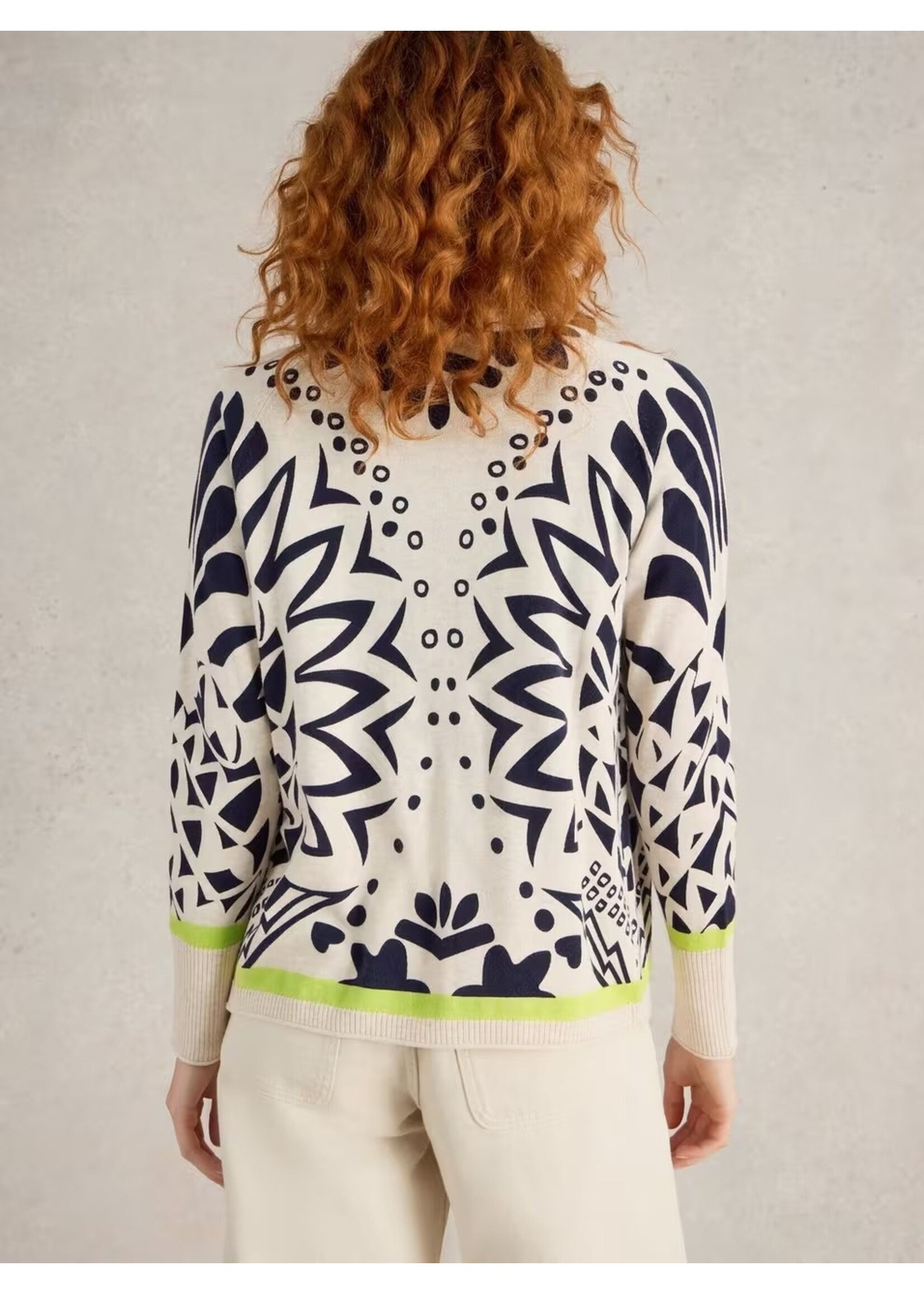 White Stuff Femme White Stuff - Lulu Printed Cardi