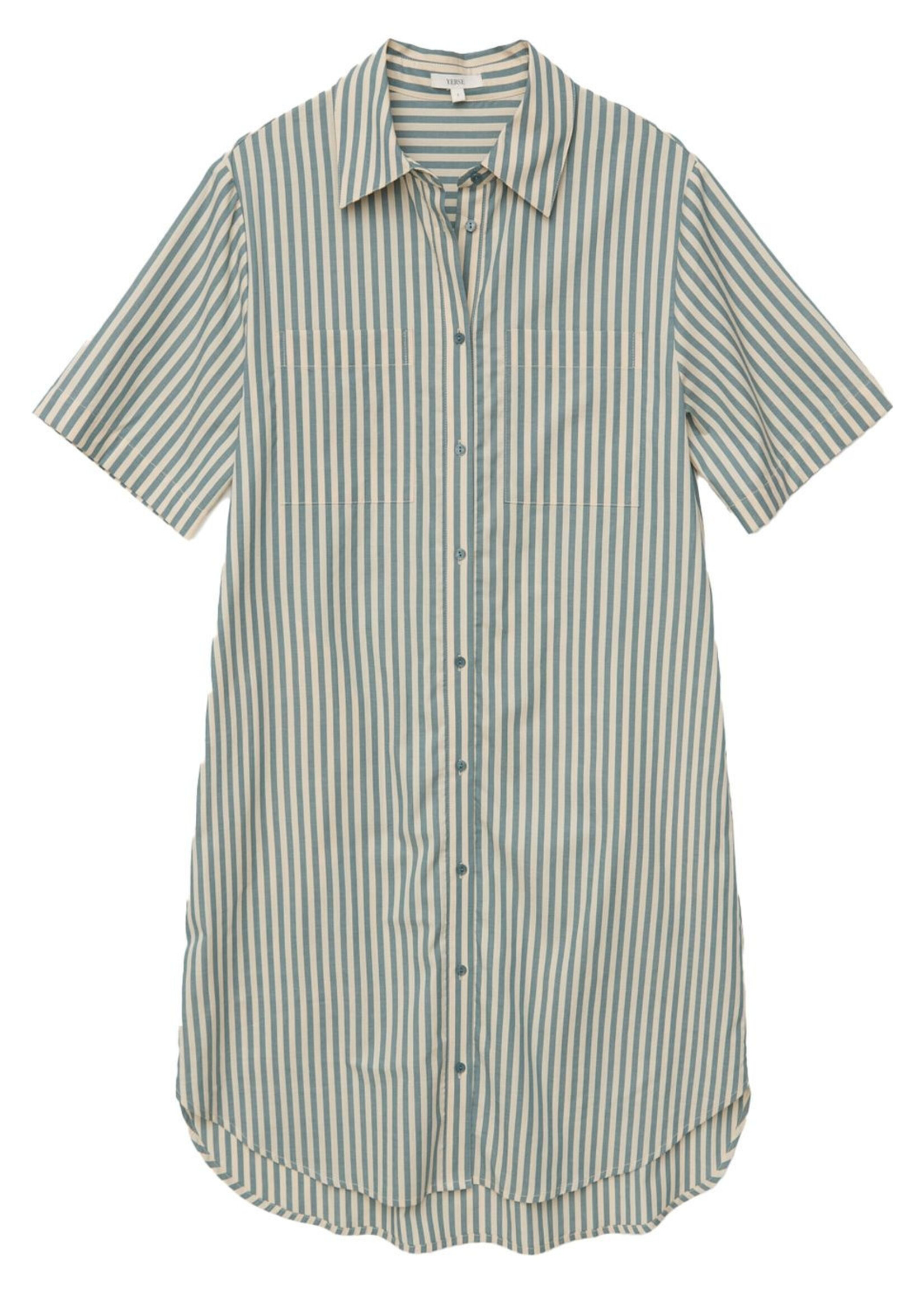 Yerse Yerse - Cotton Striped Dress